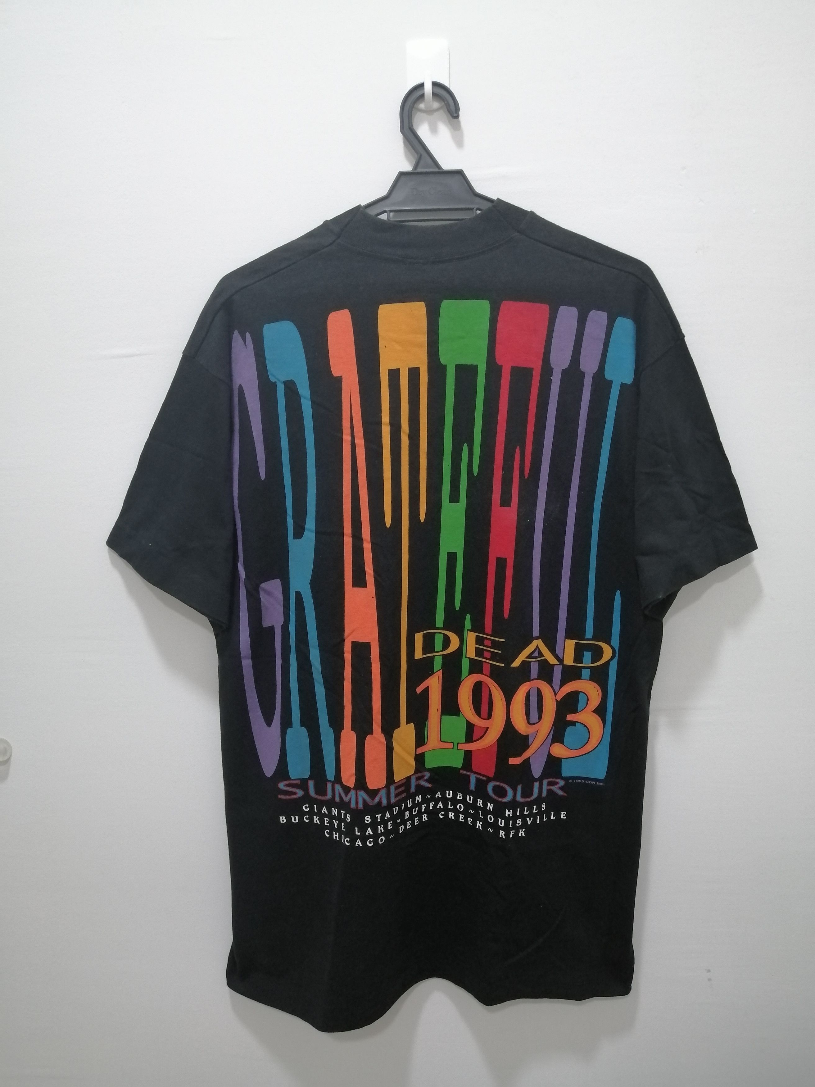 Grateful Dead × Liquid Blue RARE VINTAGE 90's GRATEFUL DEAD GRENGENRICH SUMMER TOUR Size US XL / EU 56 / 4 - 2 Thumbnail