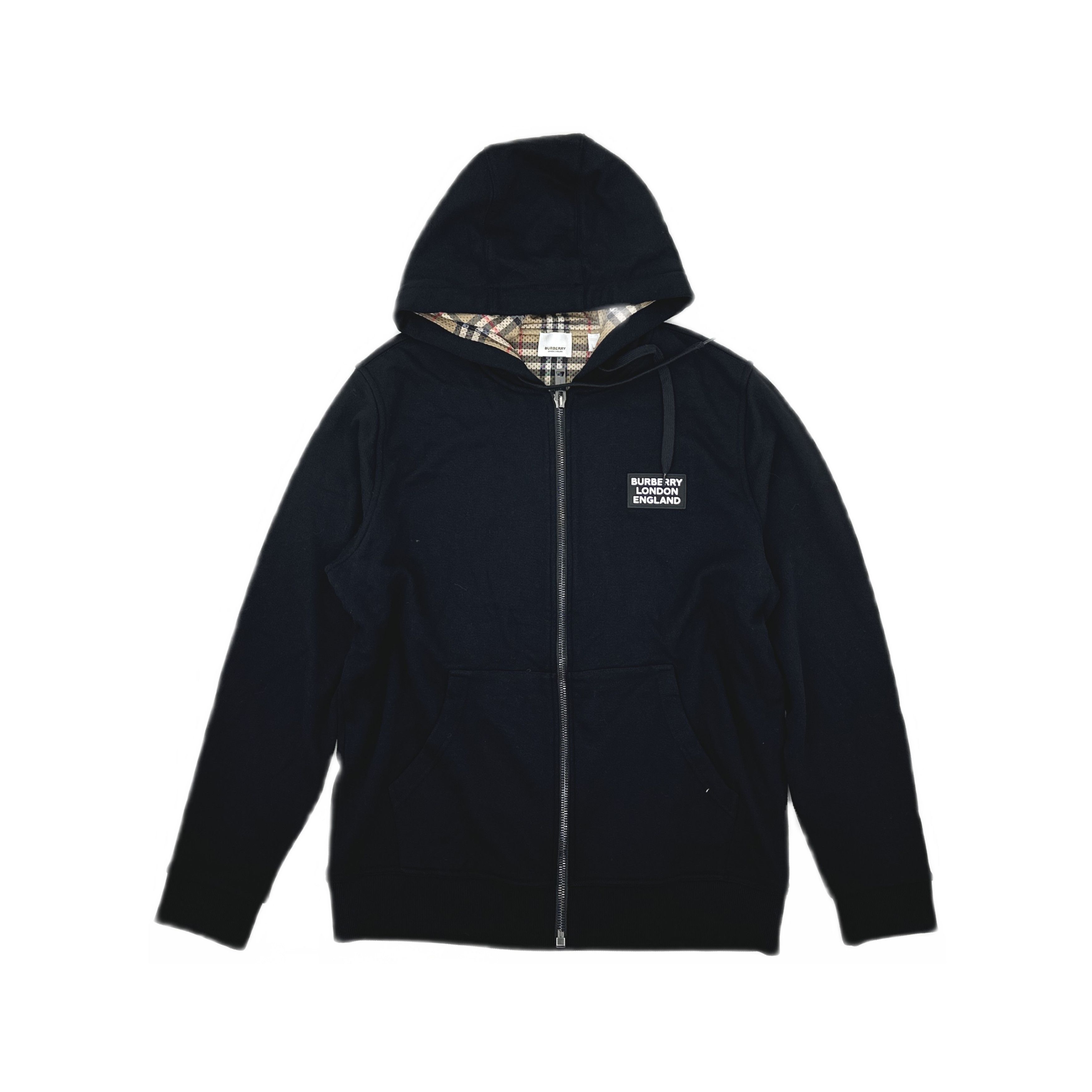 Burberry Burberry Logo Zip Hoodie Size M Size US M / EU 48-50 / 2 - 1 Thumbnail