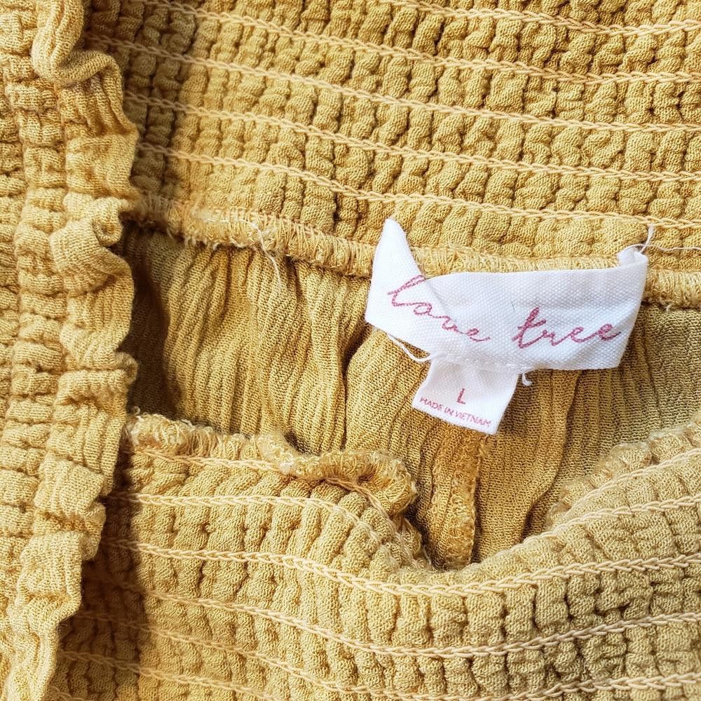 Other Mustard High Waisted LoveTree Bikini Cover Up Pant Size ONE SIZE - 3 Thumbnail