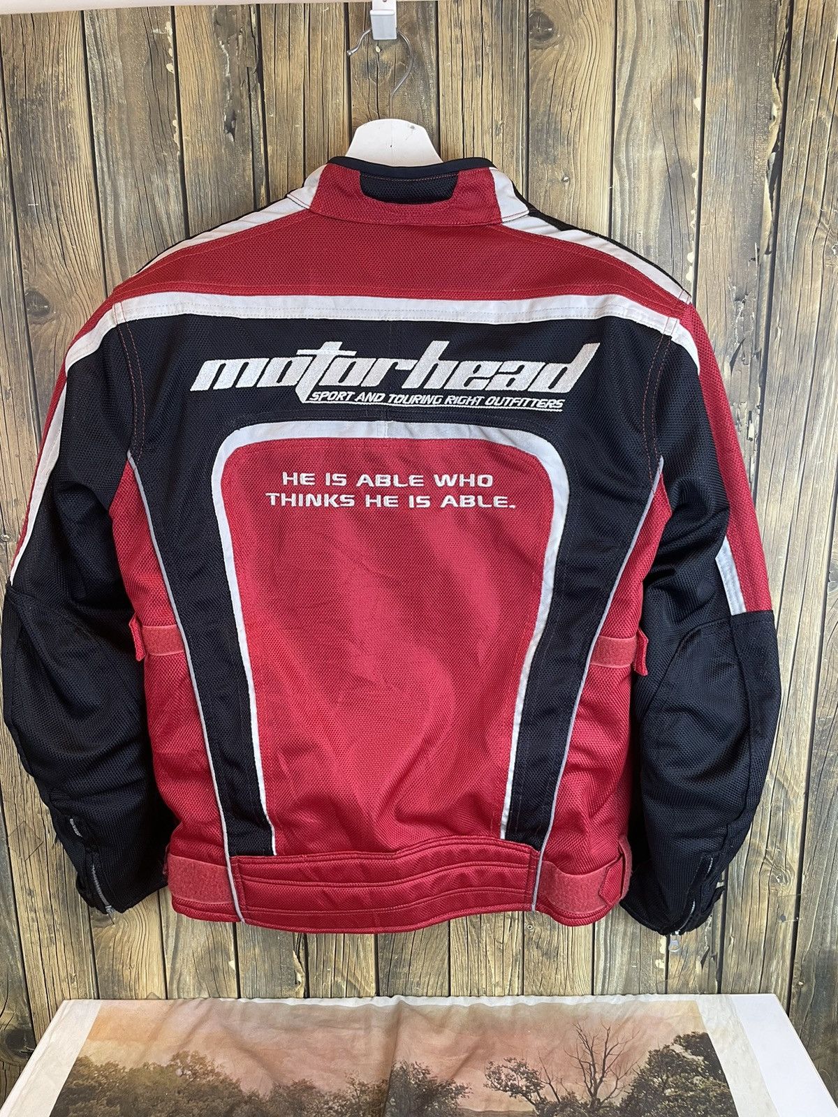 Vintage MOTOR HEAD RIDERS Size US L / EU 52-54 / 3 - 11 Thumbnail