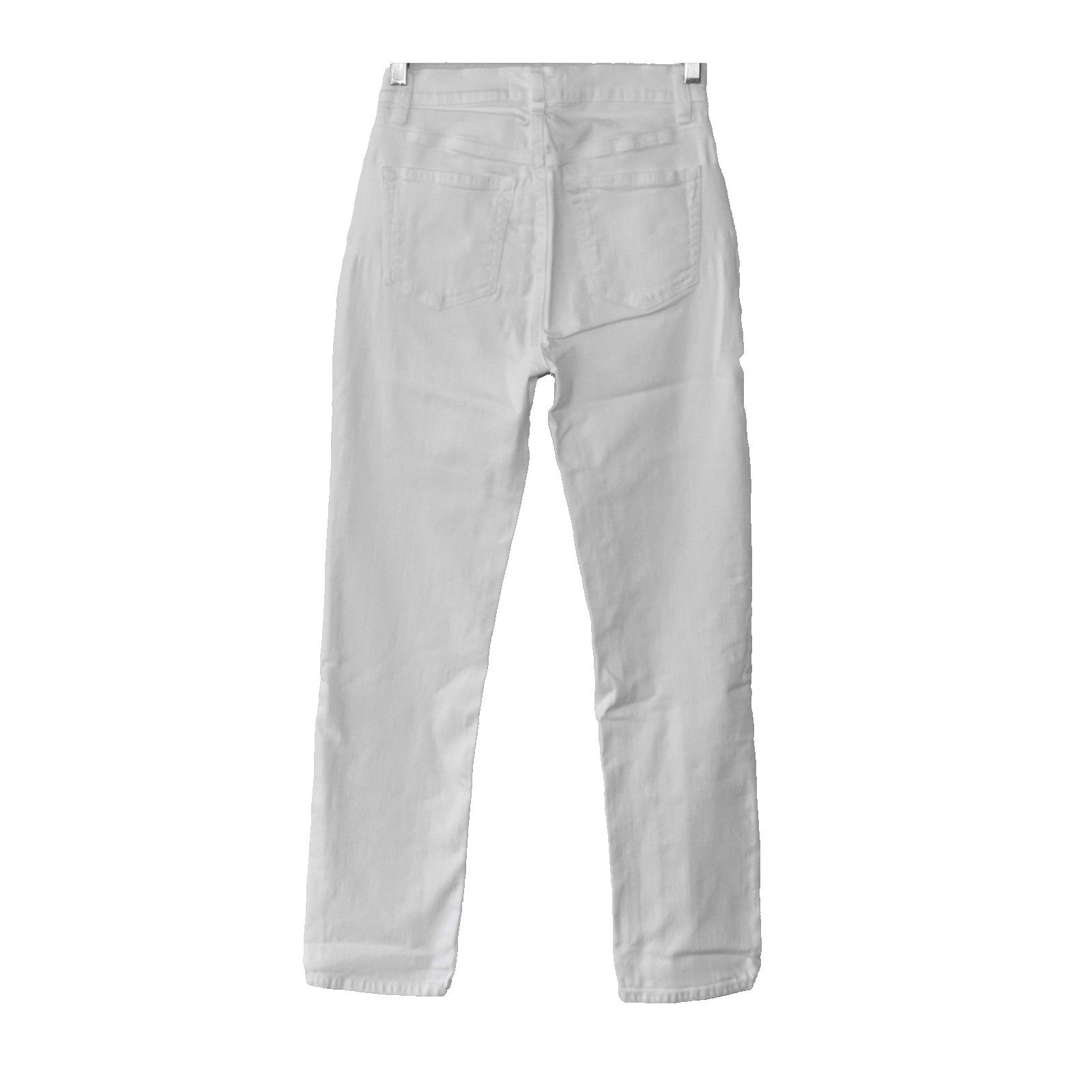 Reformation NEW REFORMATION Liza High White Straight Jeans Size 25 Size 26" / US 2 / IT 38 - 2 Thumbnail