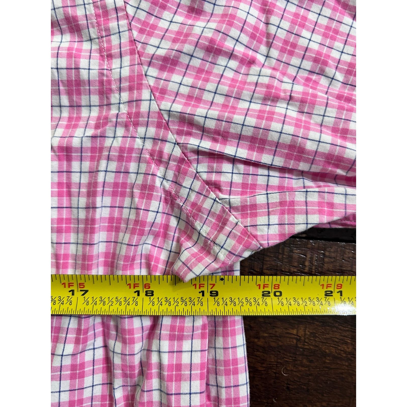Ralph Lauren Ralph Lauren button down pink plaid shirt size 14.5 32/33 Size US M / EU 48-50 / 2 - 5 Thumbnail