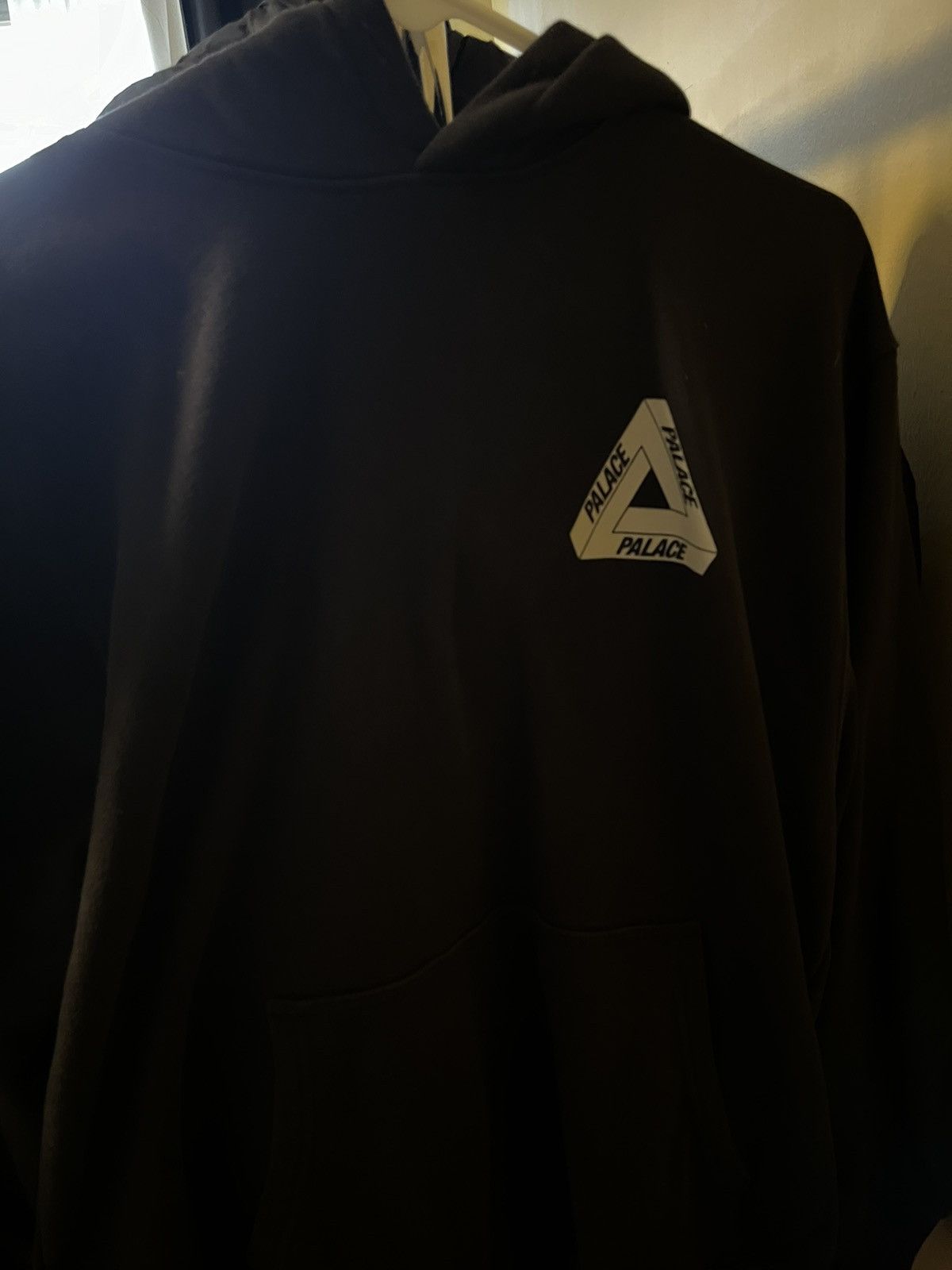 Palace Palace x Nike Tri Swoosh Hoodie Black | Grailed