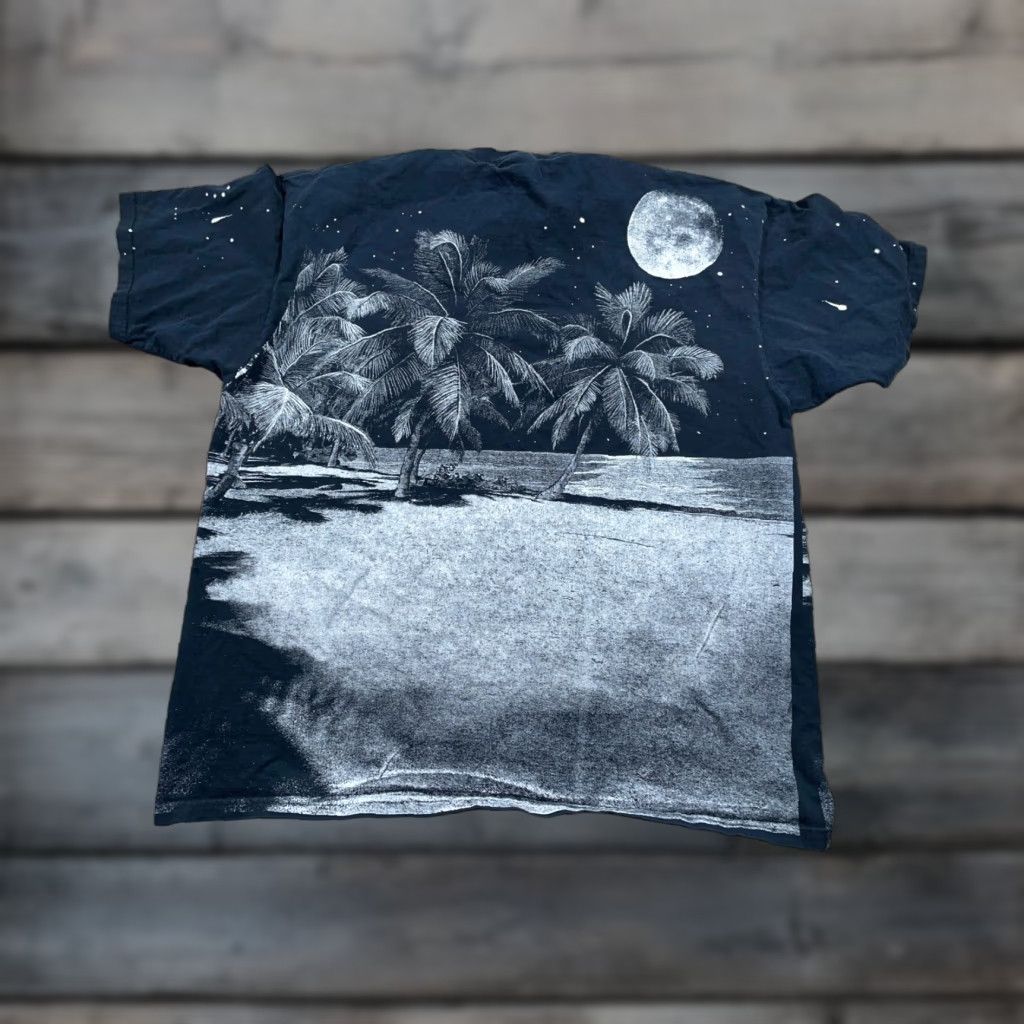 VINTAGE Bike Week Anvil T-Shirt 2X Adult Black Motorcycle Daytona Beach Retro Beach City 2005 Mens
