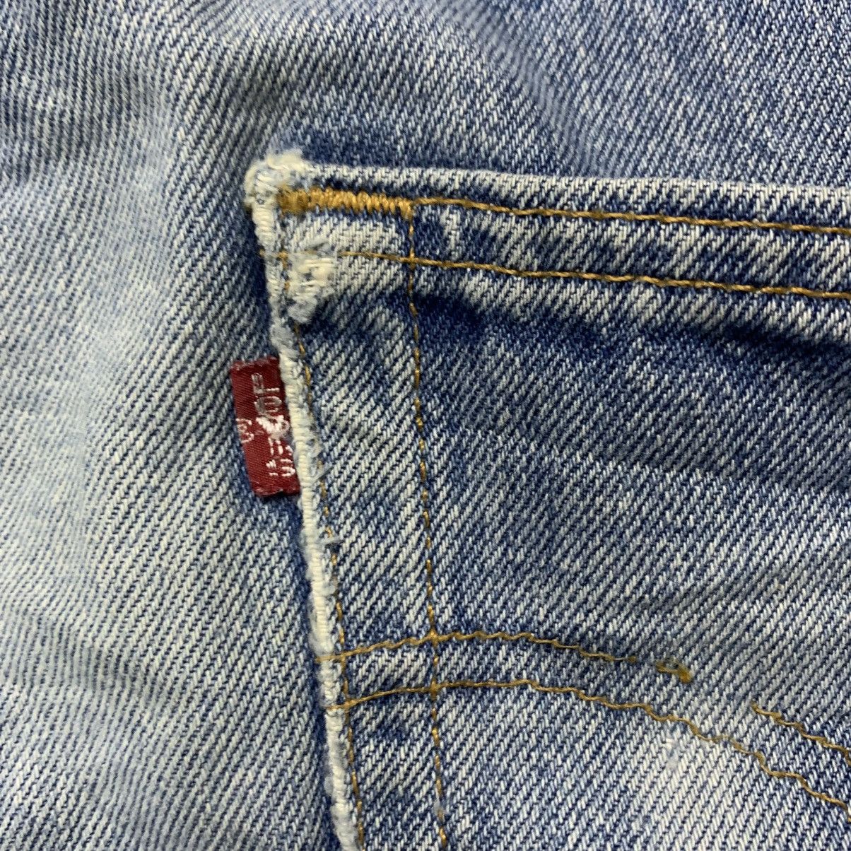 Levi's × Levi's Vintage Clothing × Vintage Vtg Levis 501xx Distressed Jean button 324 Size US 36 / EU 52 - 17 Thumbnail