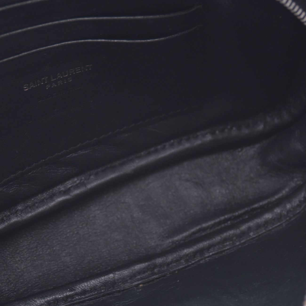 Saint Laurent Paris 2019 Saint Laurent Calfskin Crocodile Embossed Monogram Mini Size ONE SIZE - 14 Thumbnail