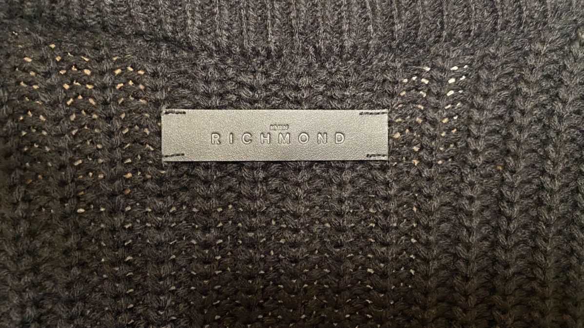John Richmond Hohn Richmond Black Cardigan Size S / US 4 / IT 40 - 8 Thumbnail