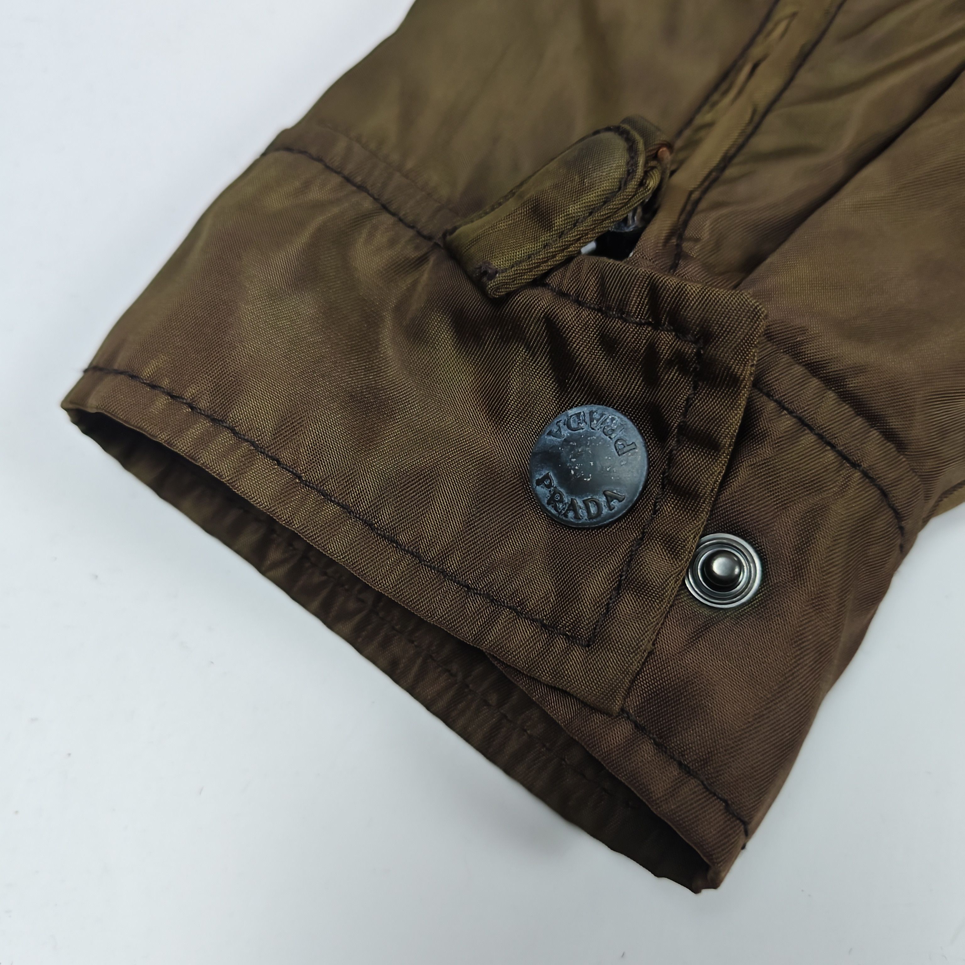 Prada Prada Nylon Washed Brown Jacket Made in Italy#J1 Size US M / EU 48-50 / 2 - 8 Thumbnail