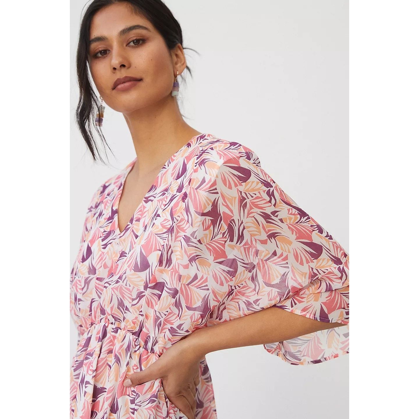 Anthropologie New Anthropologie Hutch Augusta Midi Dress SMALL PETITE Size S / US 4 / IT 40 - 3 Thumbnail