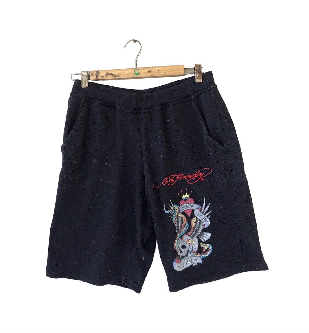 Ed Hardy VINTAGE ED HARDY SHORT PANTS Size US 30 / EU 46 - 1 Thumbnail