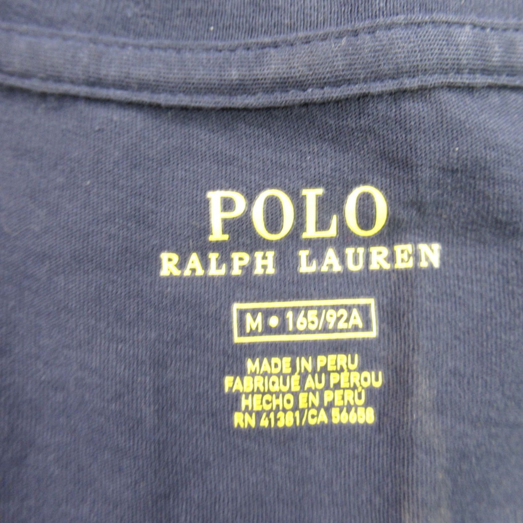 Polo Ralph Lauren Ralph Lauren Shirt Womens Medium Short Sleeve V Neck Pullover Blue Casual Size M / US 6-8 / IT 42-44 - 4 Thumbnail
