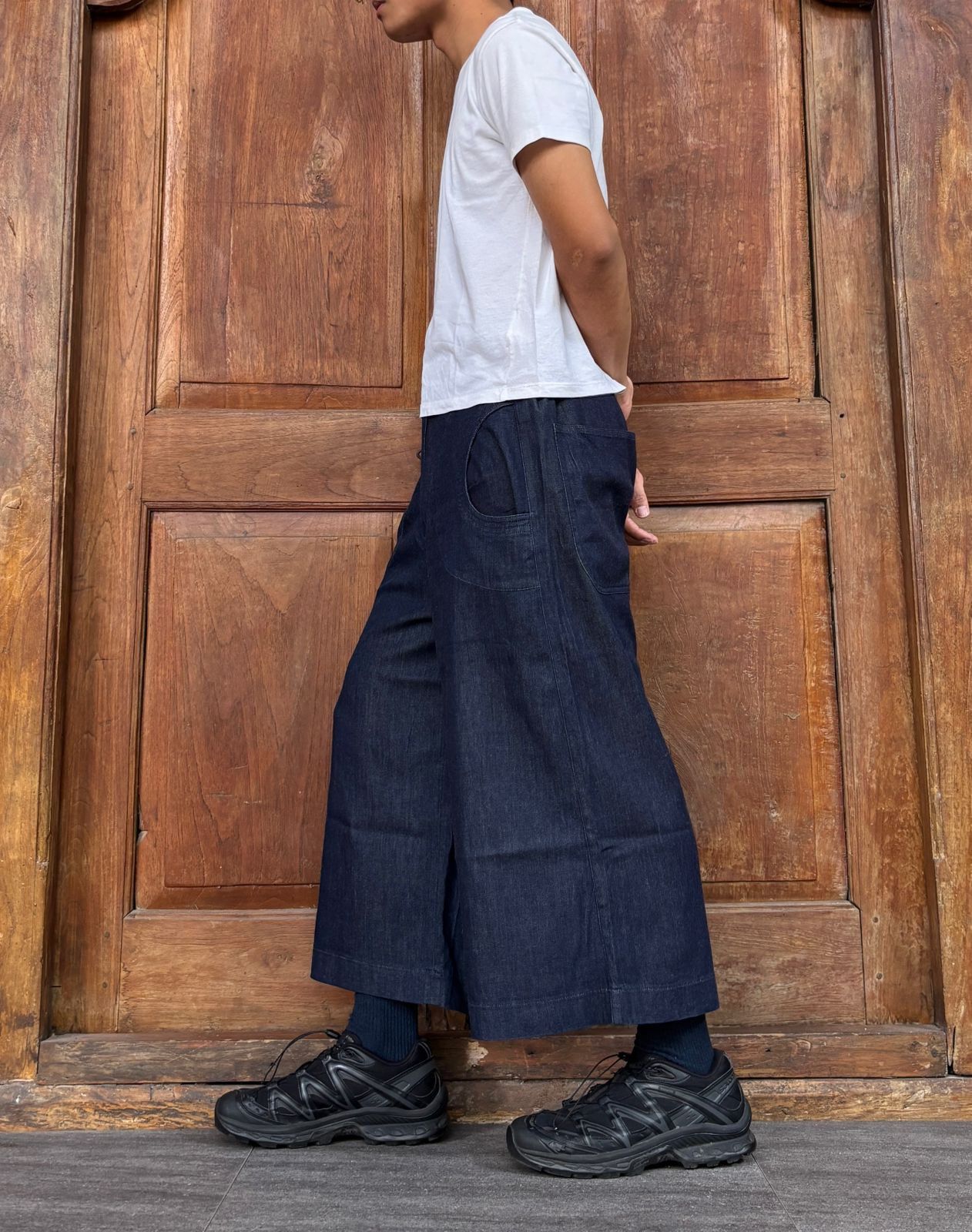Issey Miyake Wideleg Cropped Denim Pants by Tsumori Chisato Size US 28 / EU 44 - 14 Thumbnail