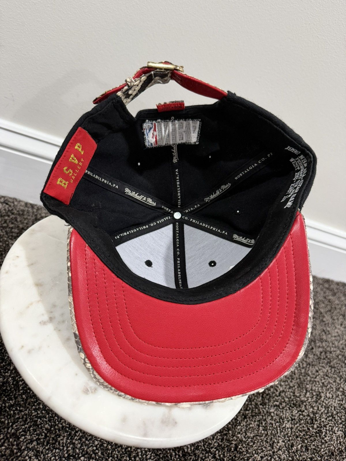 Just Don × Mitchell & Ness × Rsvp Gallery Just Don x Mitchell & Ness 1992 Orlando Magic NBA Black Hat Size ONE SIZE - 7 Thumbnail