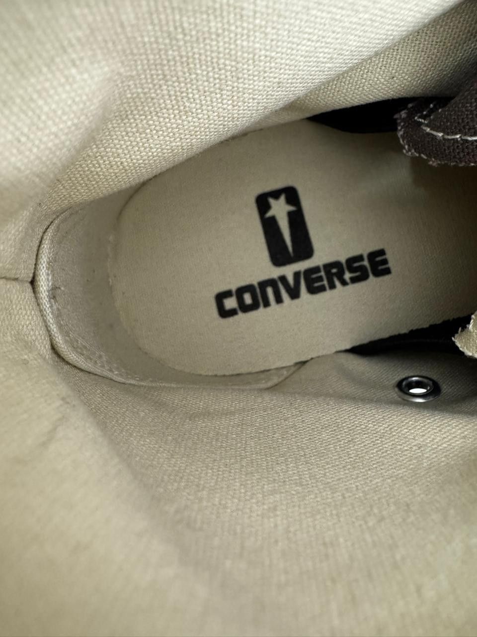 Converse × Rick Owens Drkshdw TURBODRK LACELESS Size US 5 / IT 35 - 6 Thumbnail