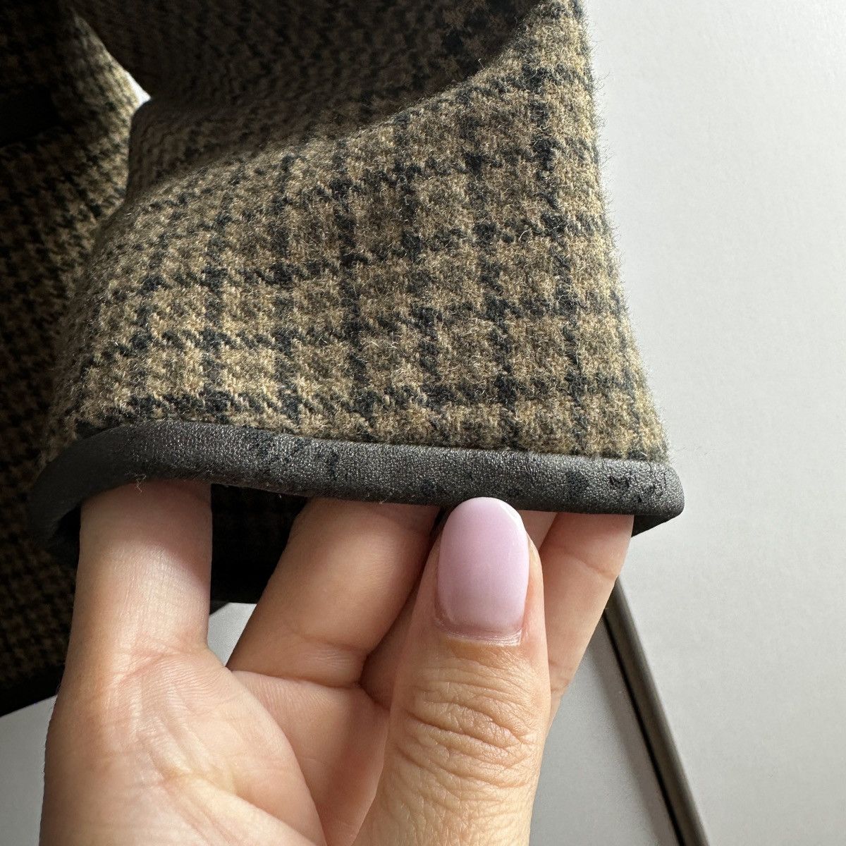 Weekend Max Mara Max Mara Weekend Wool Skirt Suit-Checked Blazer&Skirt Set Size L / US 10 / IT 46 - 15 Thumbnail