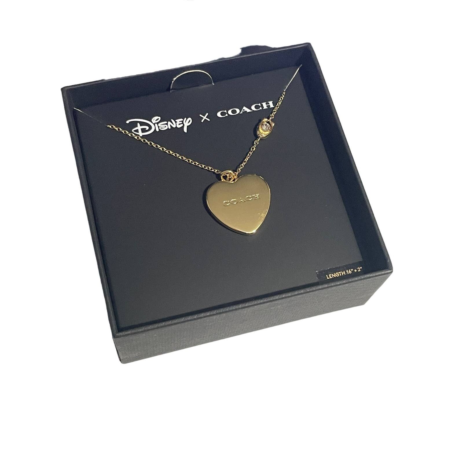 Coach Disney X Coach Villains Heart Necklace New Size ONE SIZE - 6 Thumbnail