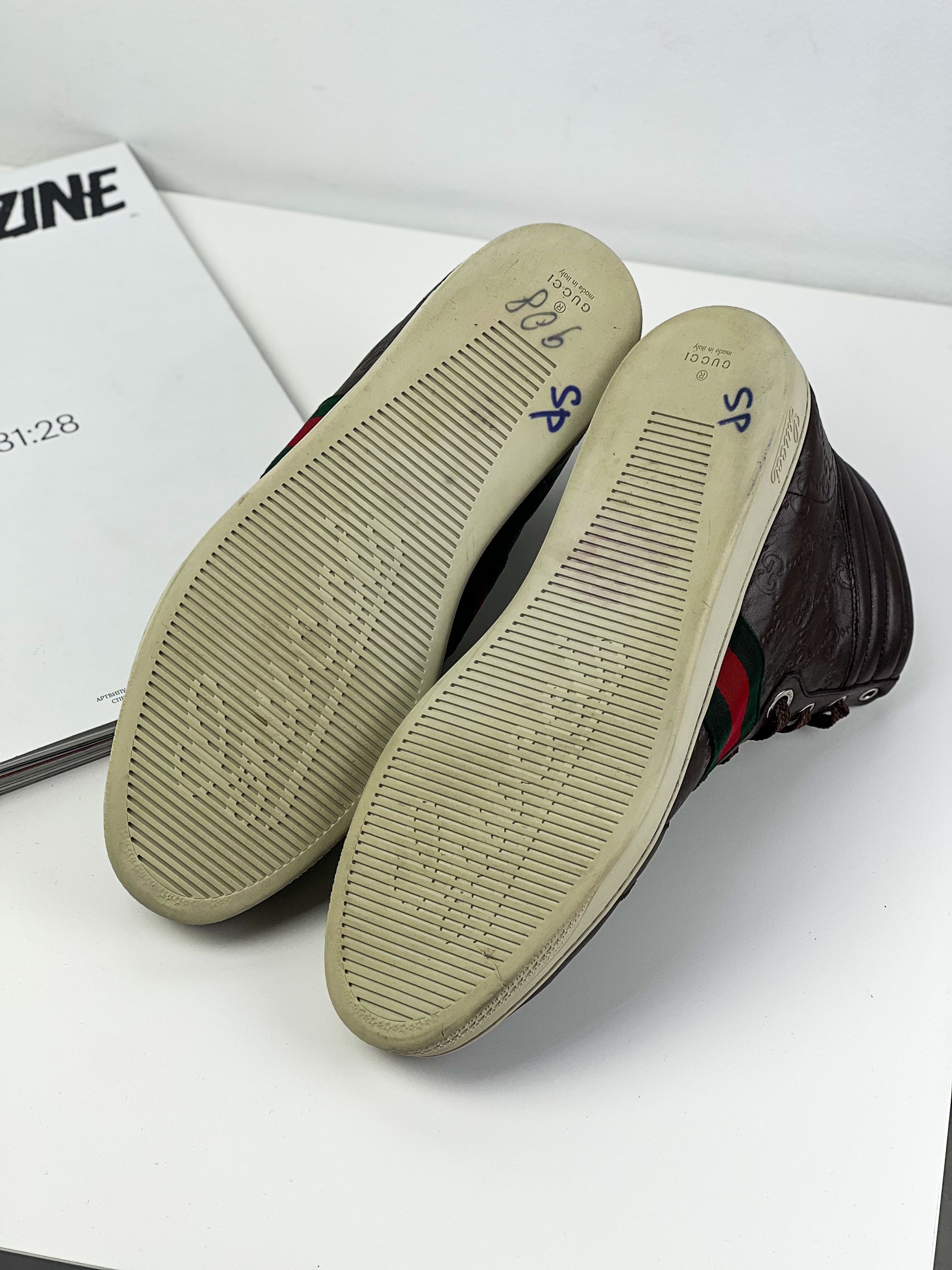 Gucci GUCCI leather shoes Size US 11.5 / EU 44-45 - 10 Thumbnail