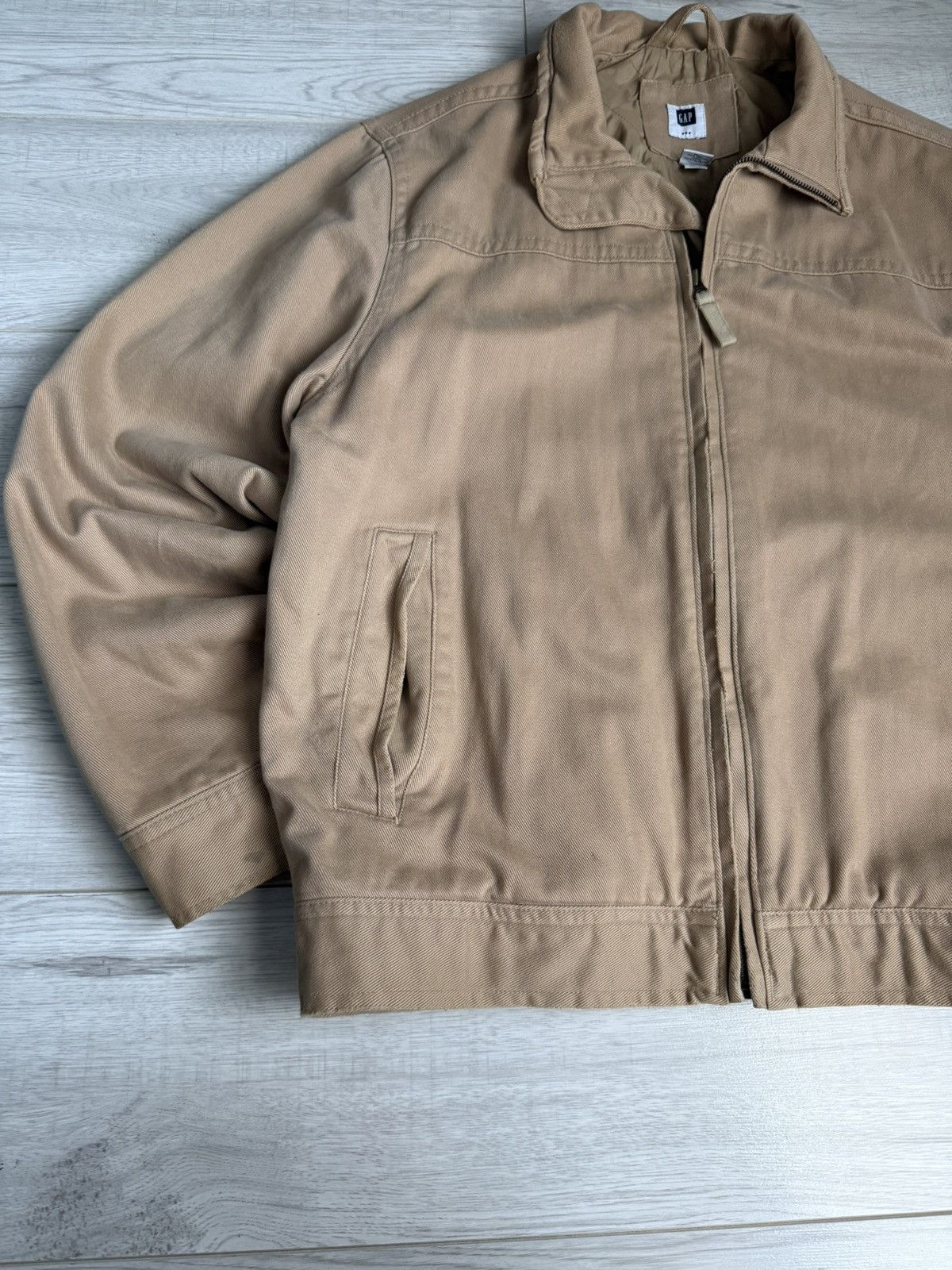 Gap × Vintage Vintage denim bomber jacket gap styled Carhartt Detroit 90’s Size US L / EU 52-54 / 3 - 2 Thumbnail