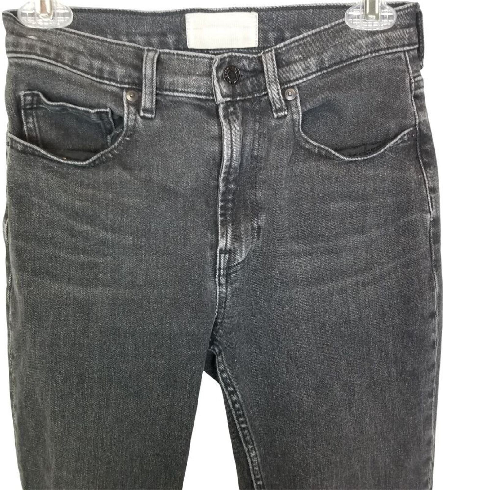 Everlane Everlane Womens High Rise Ankle Jeans 27R Casual Minimalist Size 27" / US 4 / IT 40 - 2 Thumbnail