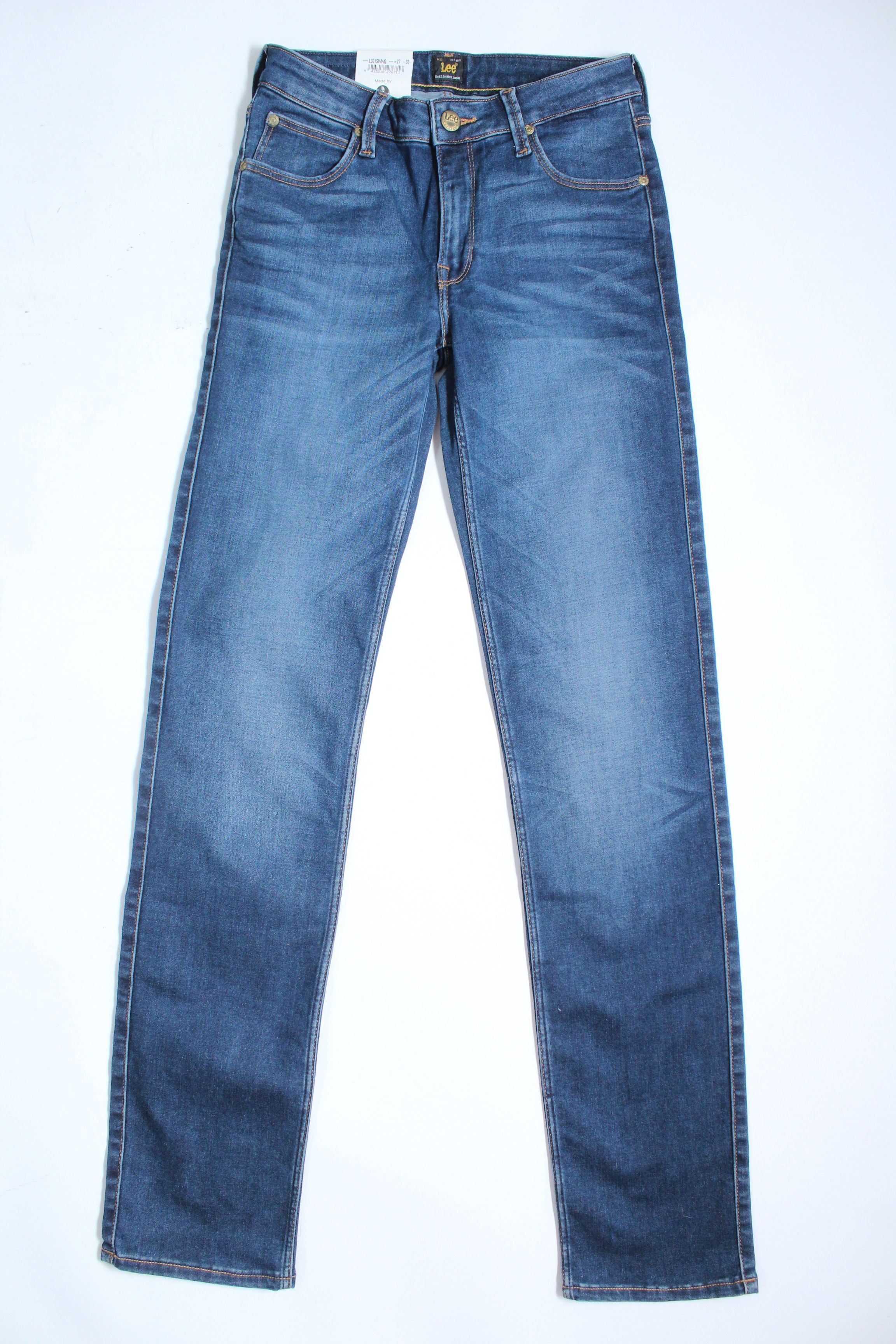 Lee Lee Marion Regular Straght 27/33 New Vintage Authentic Size 27" / US 4 / IT 40 - 2 Thumbnail