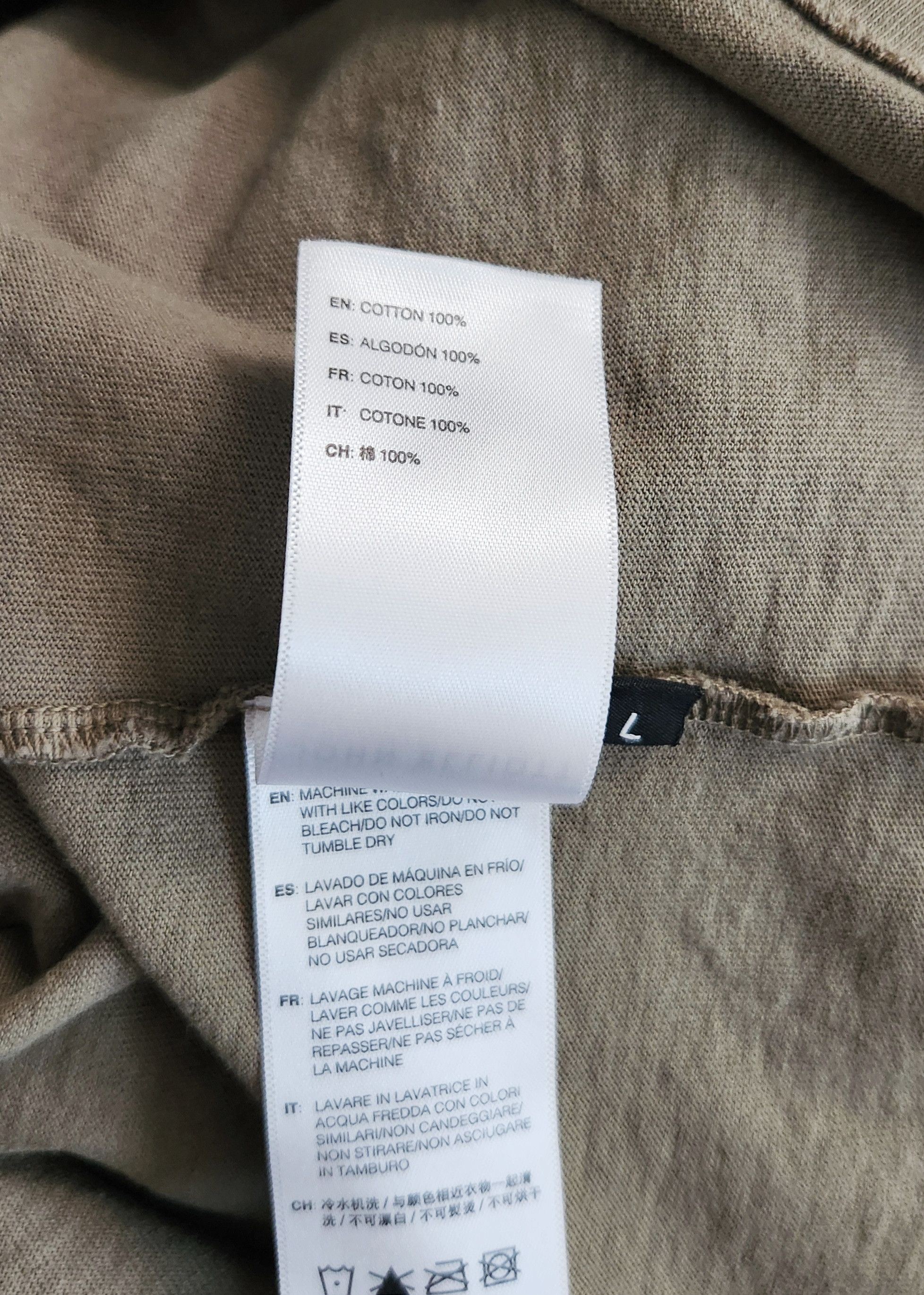 Designer John Elliott Salt Wash Rodeo Pocket Sleeveless Tee Olive L Size US L / EU 52-54 / 3 - 9 Thumbnail