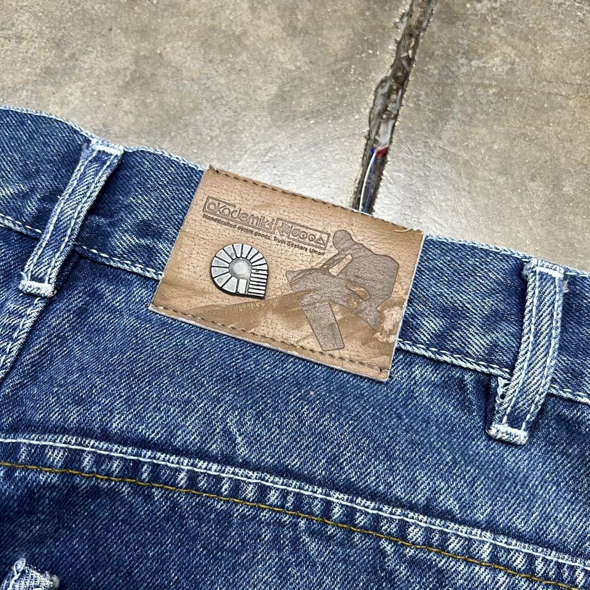 Vintage Vintage Akademiks Baggy Denim Jeans Wide Leg Big Pocket Y2k Size US 32 / EU 48 - 8 Thumbnail