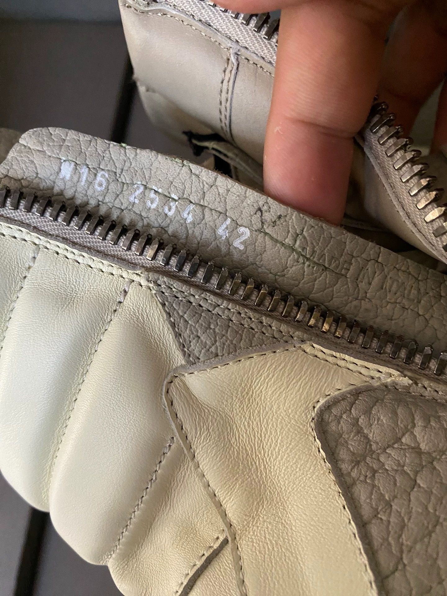 Rick Owens Rick Owens main line, dusty gray inverted triangle Size US 9 / EU 42 - 5 Thumbnail