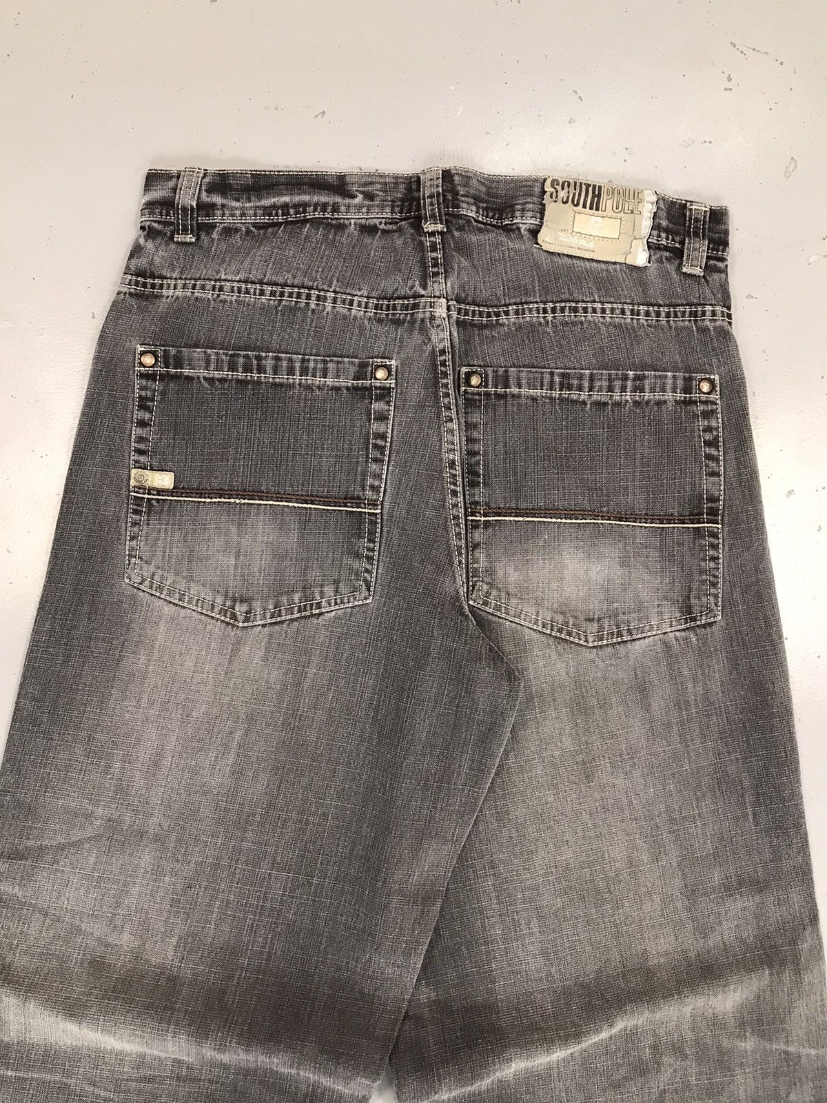 Bundle of 3 vintage Southpole tabs baggy fit denim 34x33