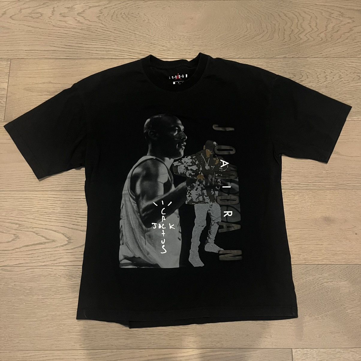 Travis Scott Travis Scott Jordan Rare T Shirt Size S Oversized Size US XS / EU 42 / 0 - 1 Thumbnail