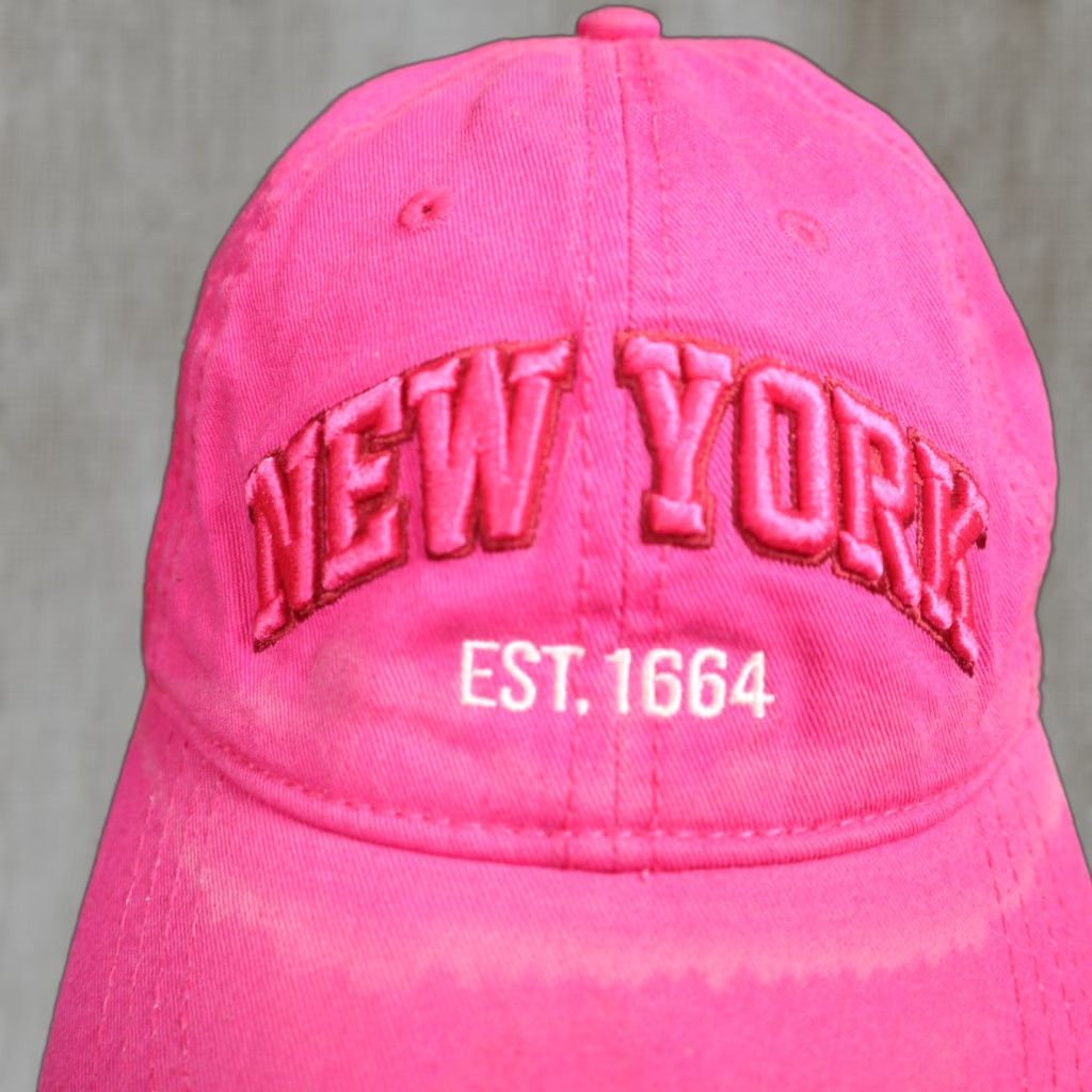 Pinko NYC 1664 Hat Baseball Cap Adjustable Pink Adult Size ONE SIZE - 1 Thumbnail