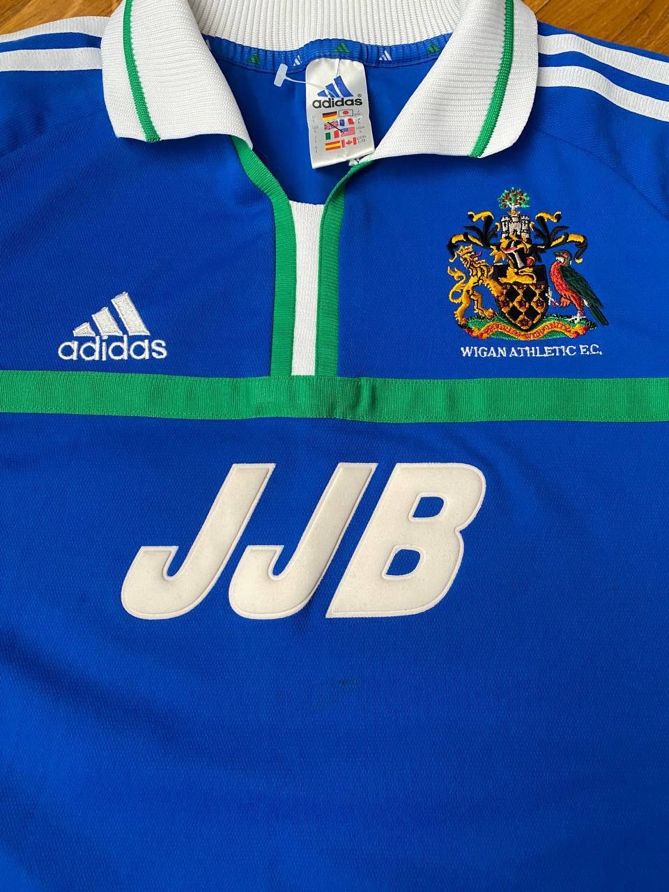 Adidas Adidas Wigan Athletic FC soccer jersey tee Size US XL / EU 56 / 4 - 3 Thumbnail