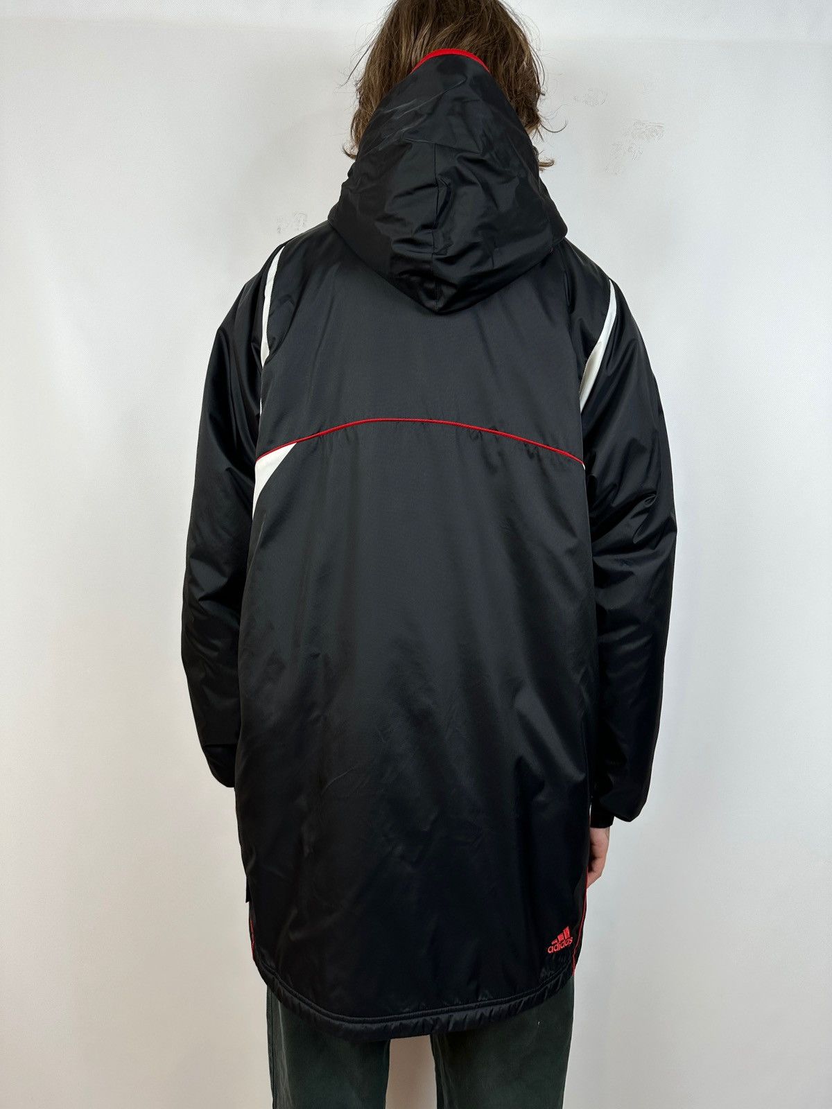 Vintage 2007-08 Adidas Liverpool Champions League Parka Coat Jacket Size US L / EU 52-54 / 3 - 4 Thumbnail