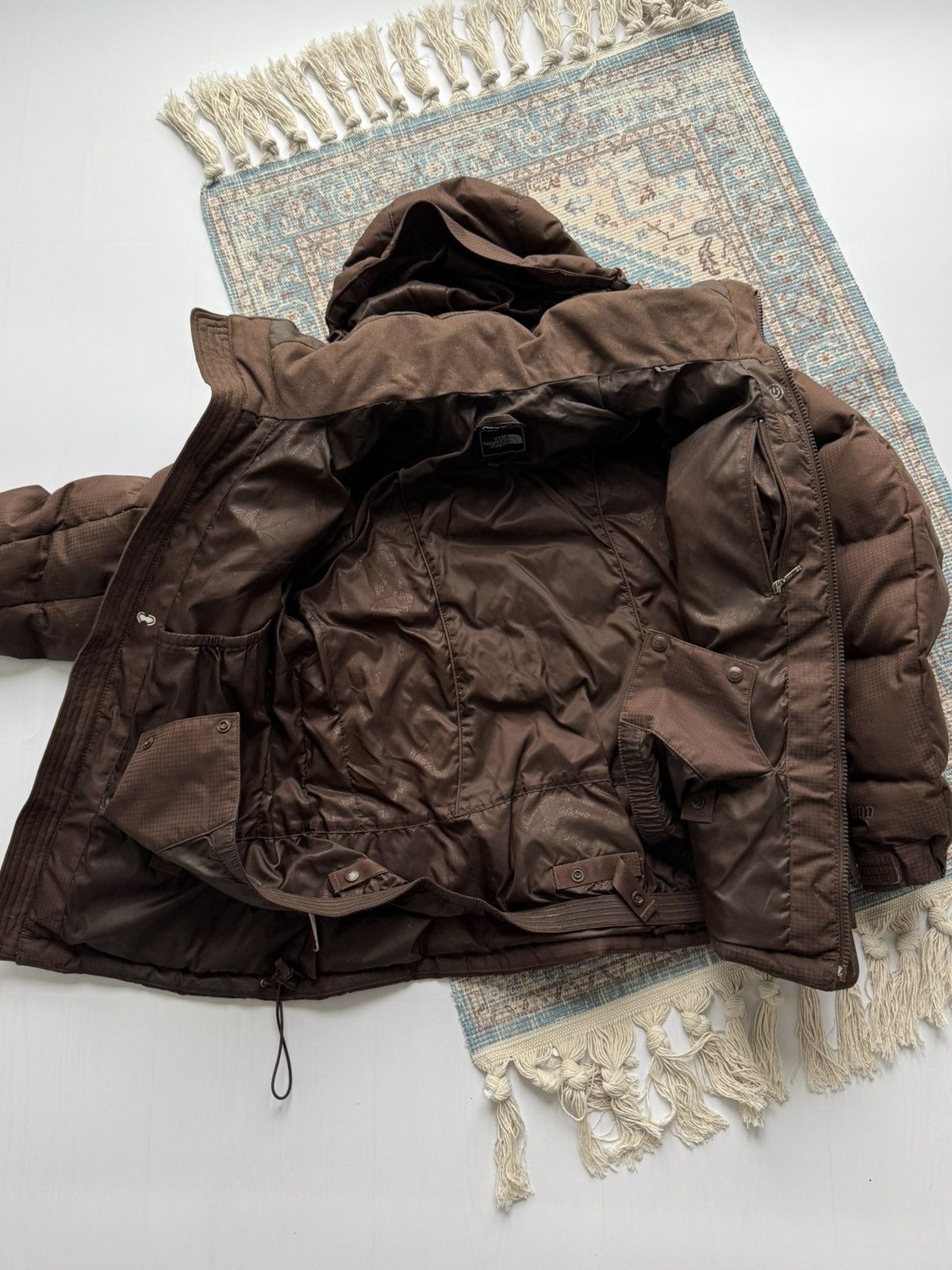 The North Face Vintage The North Face 600 Brown Puffer Down Women Jacket Size S / US 4 / IT 40 - 7 Thumbnail