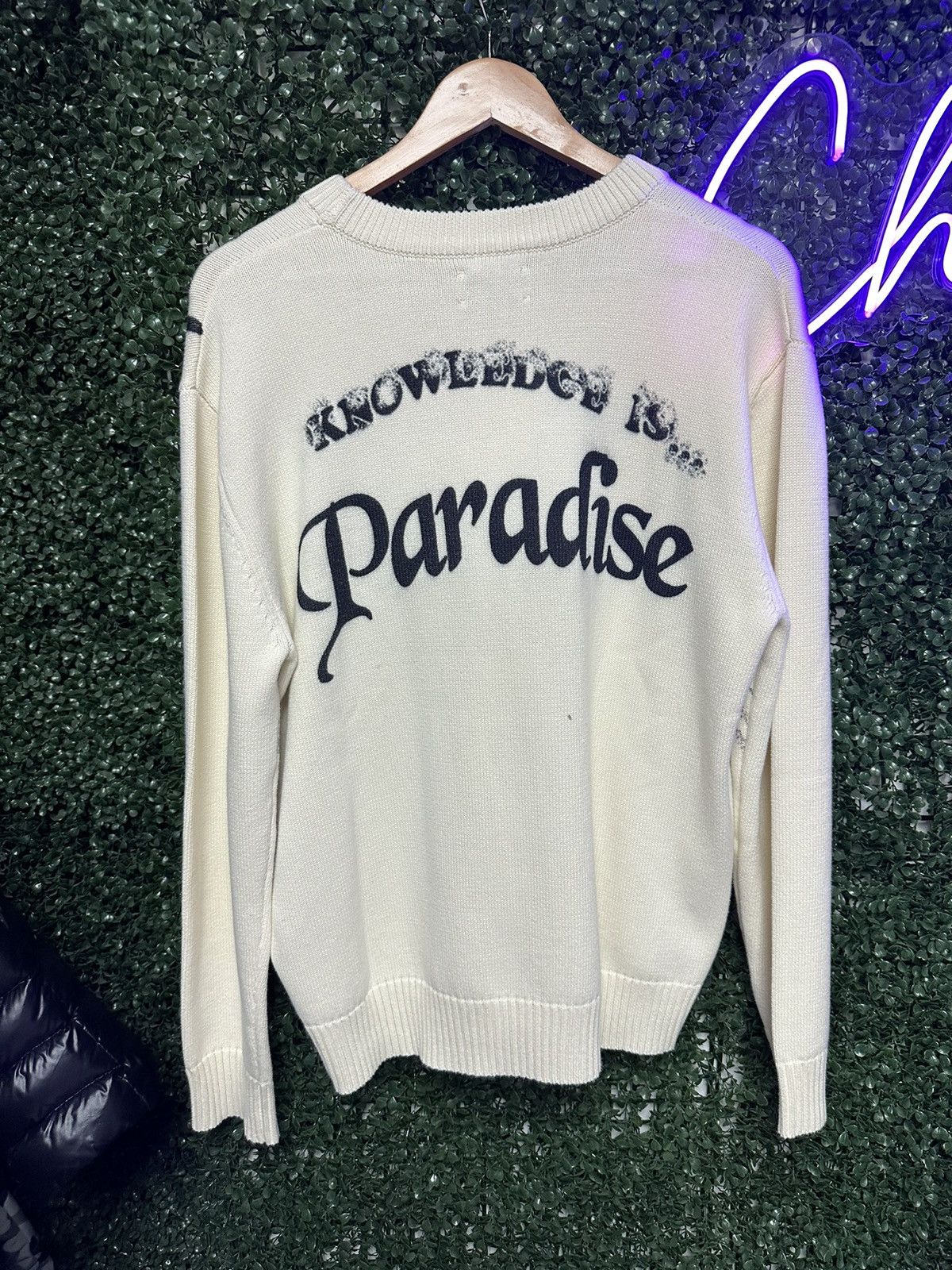 Barriers Barriers Knit Sweater Cream and Black Size US L / EU 52-54 / 3 - 2 Thumbnail