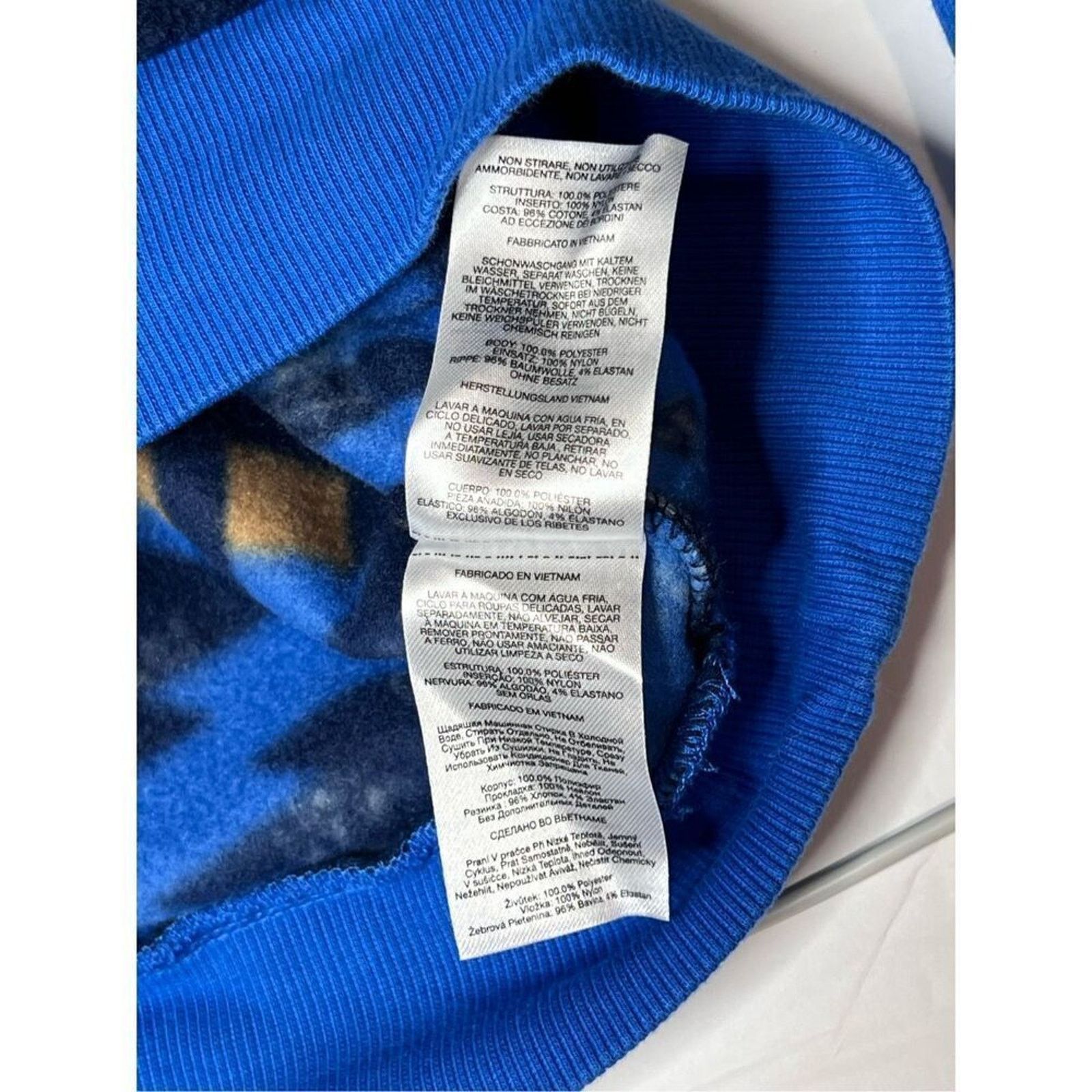 Columbia Columbia Powder Keg Fleece Blue Aztec Jacket Gorpcore MEDIUM Size US M / EU 48-50 / 2 - 11 Thumbnail