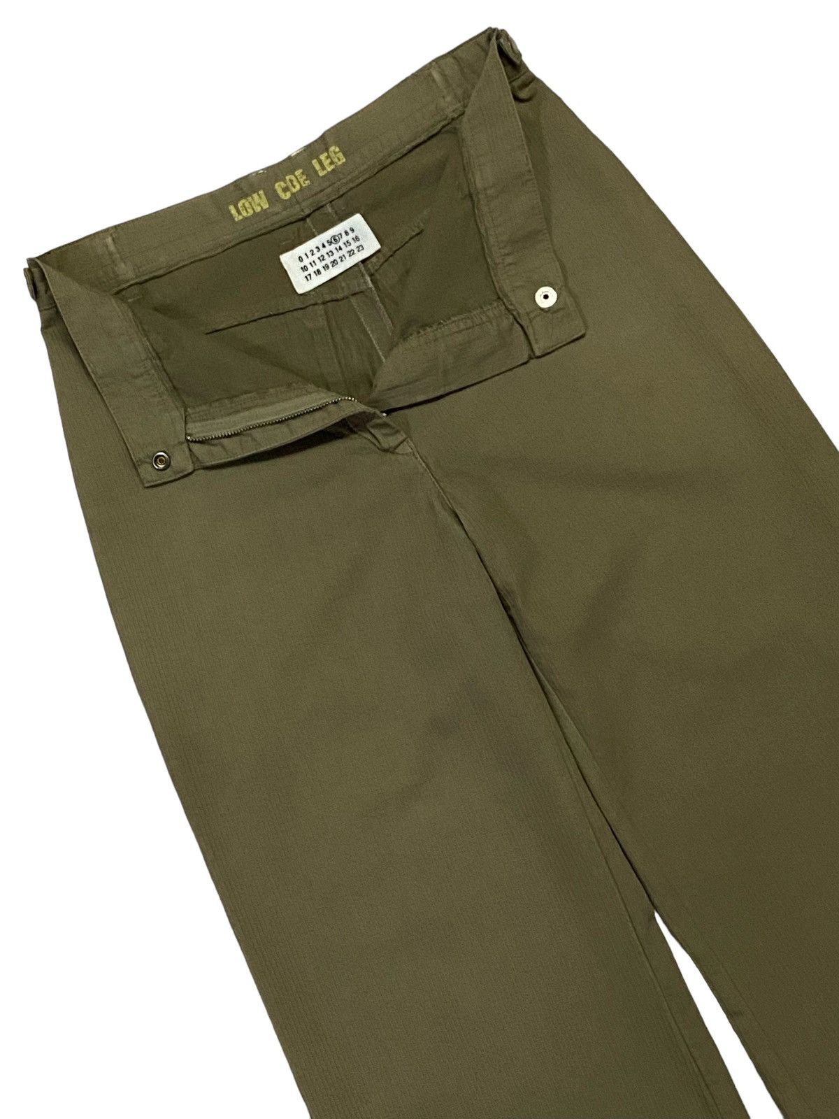 Maison Margiela Maison Margiela Low Cde Leg Trousers Pants Size 28" / US 6 / IT 42 - 19 Thumbnail