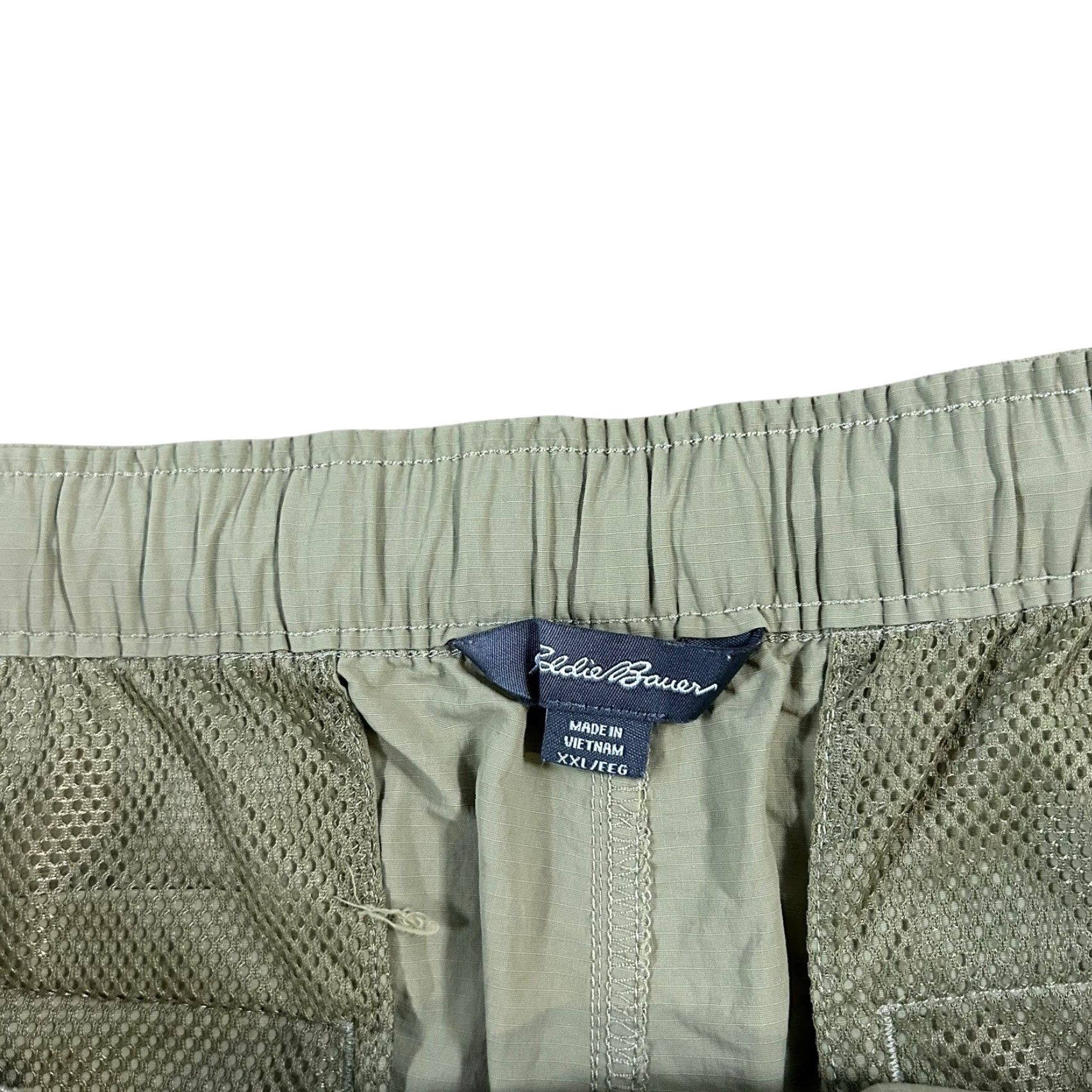 Eddie Bauer Eddie Bauer Shorts Mens 2XL Green Chino Cargo Pockets Belted Shirt? Size US 39 - 3 Thumbnail