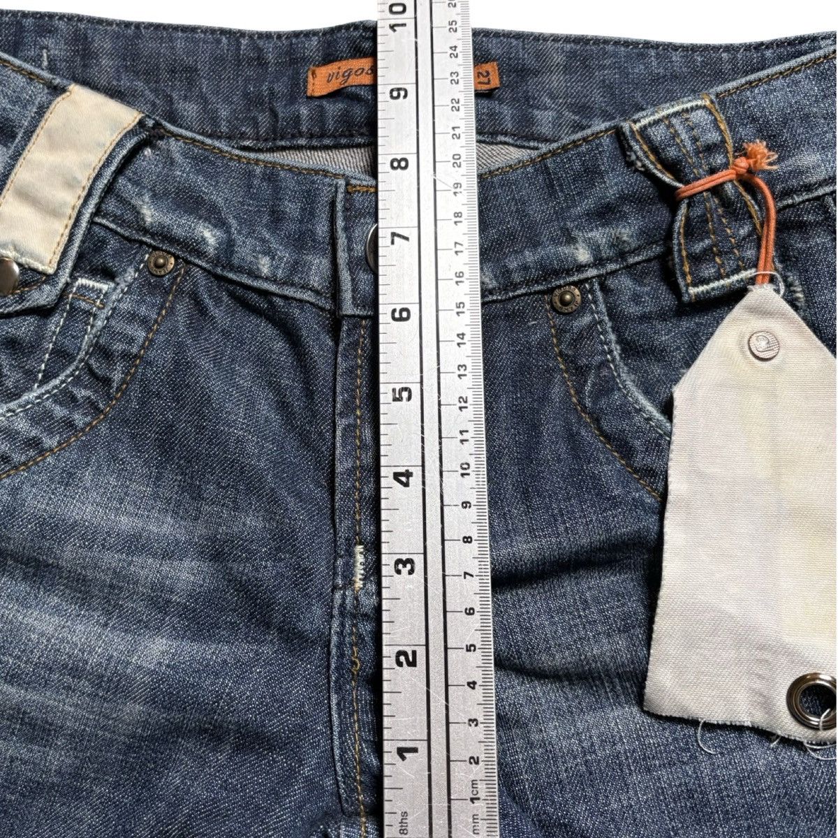 Other Vintage Y2K Vigoss Troy's Flare Jeans Low Rise Womens 27X32 Size 27" / US 4 / IT 40 - 8 Thumbnail