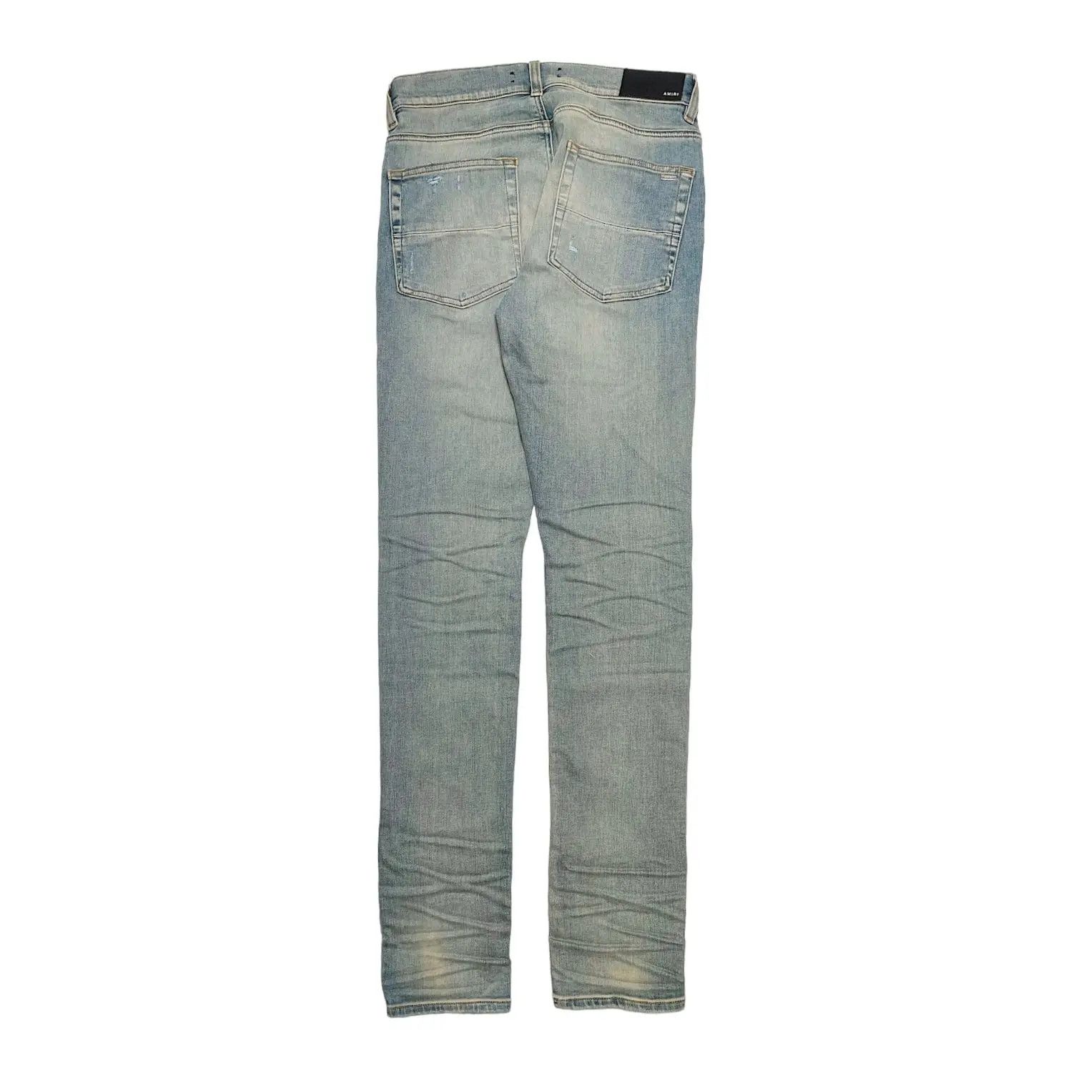 Amiri oc11z0225 Bandana Camo Thrasher jeans in Antique Indigo Size US 40 / EU 56 - 2 Thumbnail