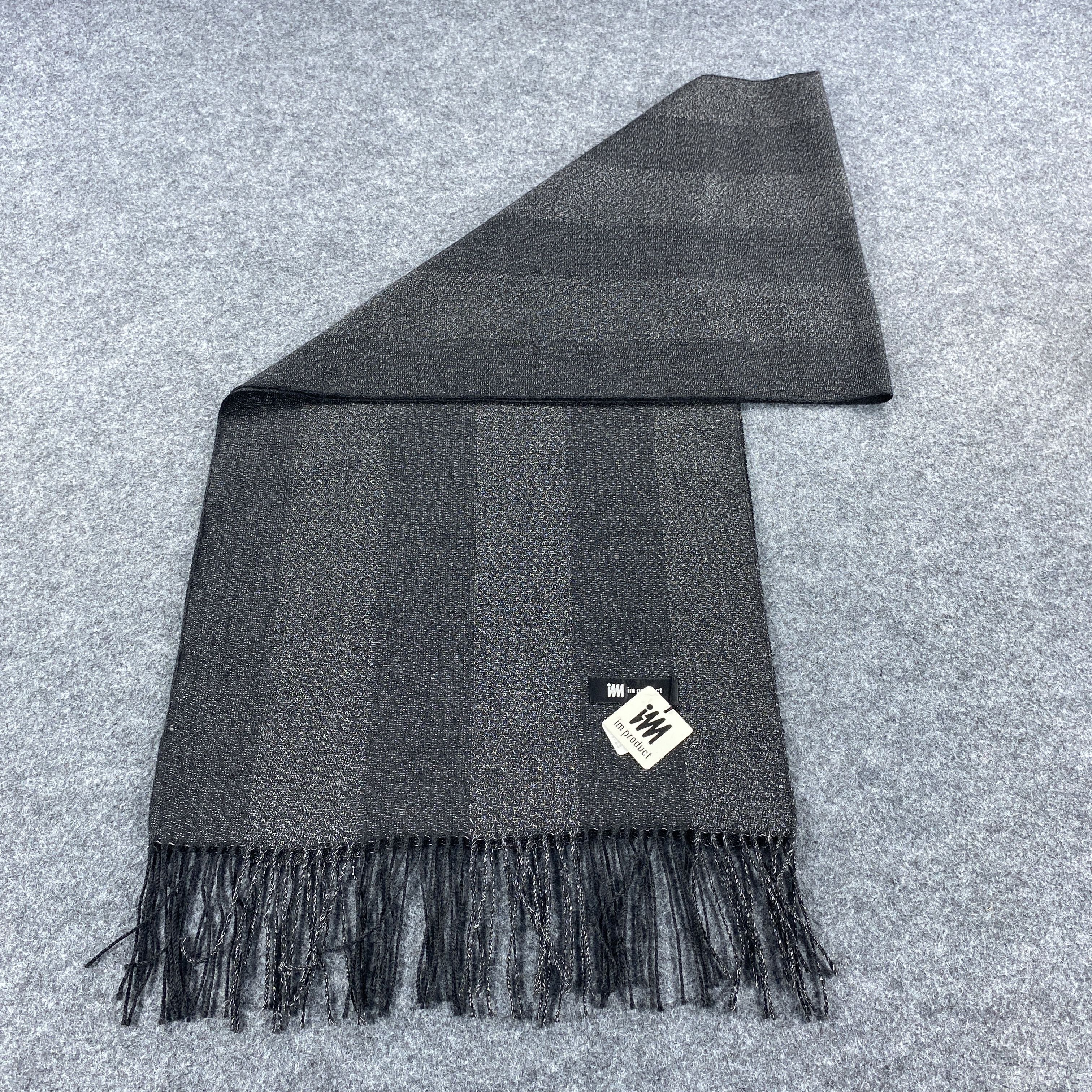 Issey Miyake × Vintage GF10633 Issey Miyake Scarf Neck Wear Muffler Nova Check Size ONE SIZE - 8 Thumbnail