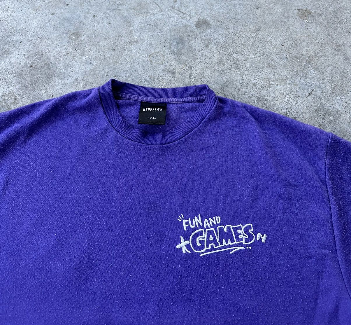 Japanese Brand Refeze fun and games sweatshirt Size US M / EU 48-50 / 2 - 4 Thumbnail