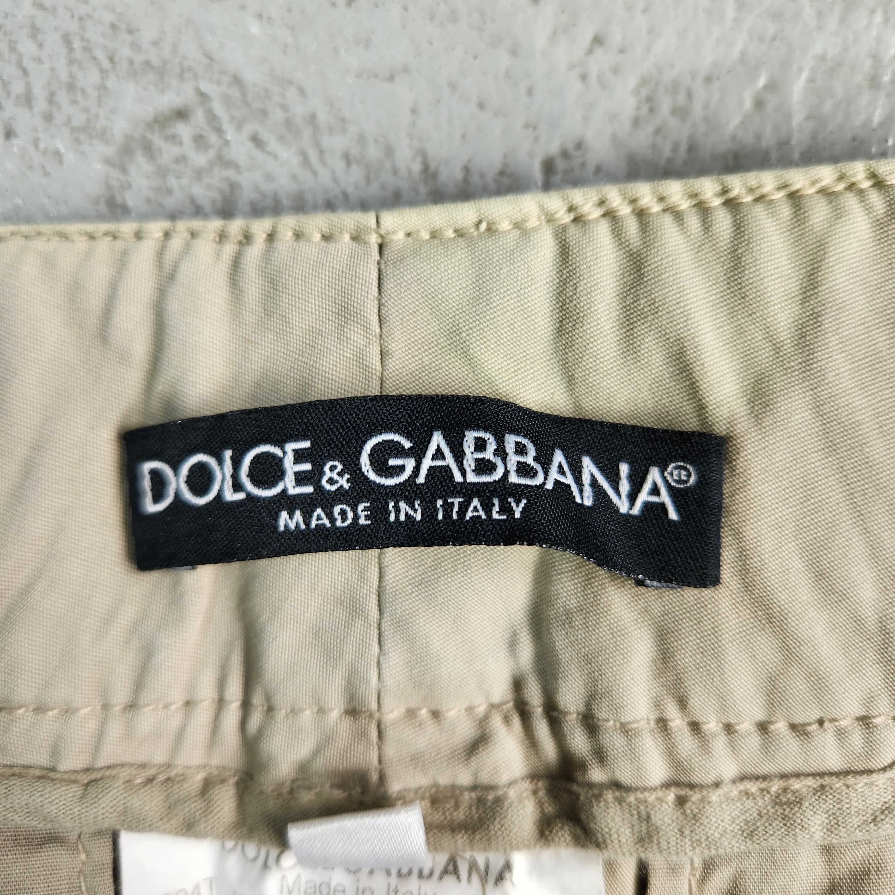 Dolce & Gabbana Dolce & Gabbana SS2004 Flight Reinforced runway cargo pant Size US 32 / EU 48 - 9 Thumbnail