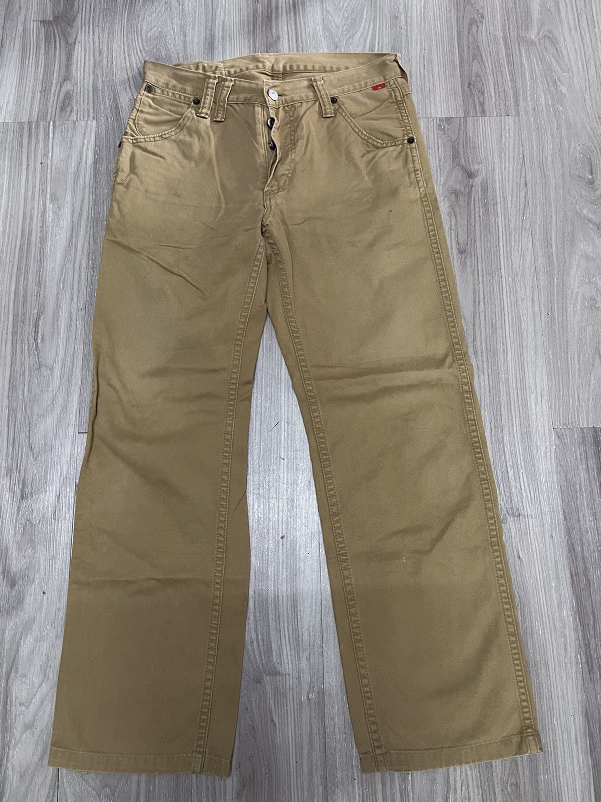 🔥 ANACHRONORM - RARE 💥 Vintage Sanforized Hard Cotton Pants