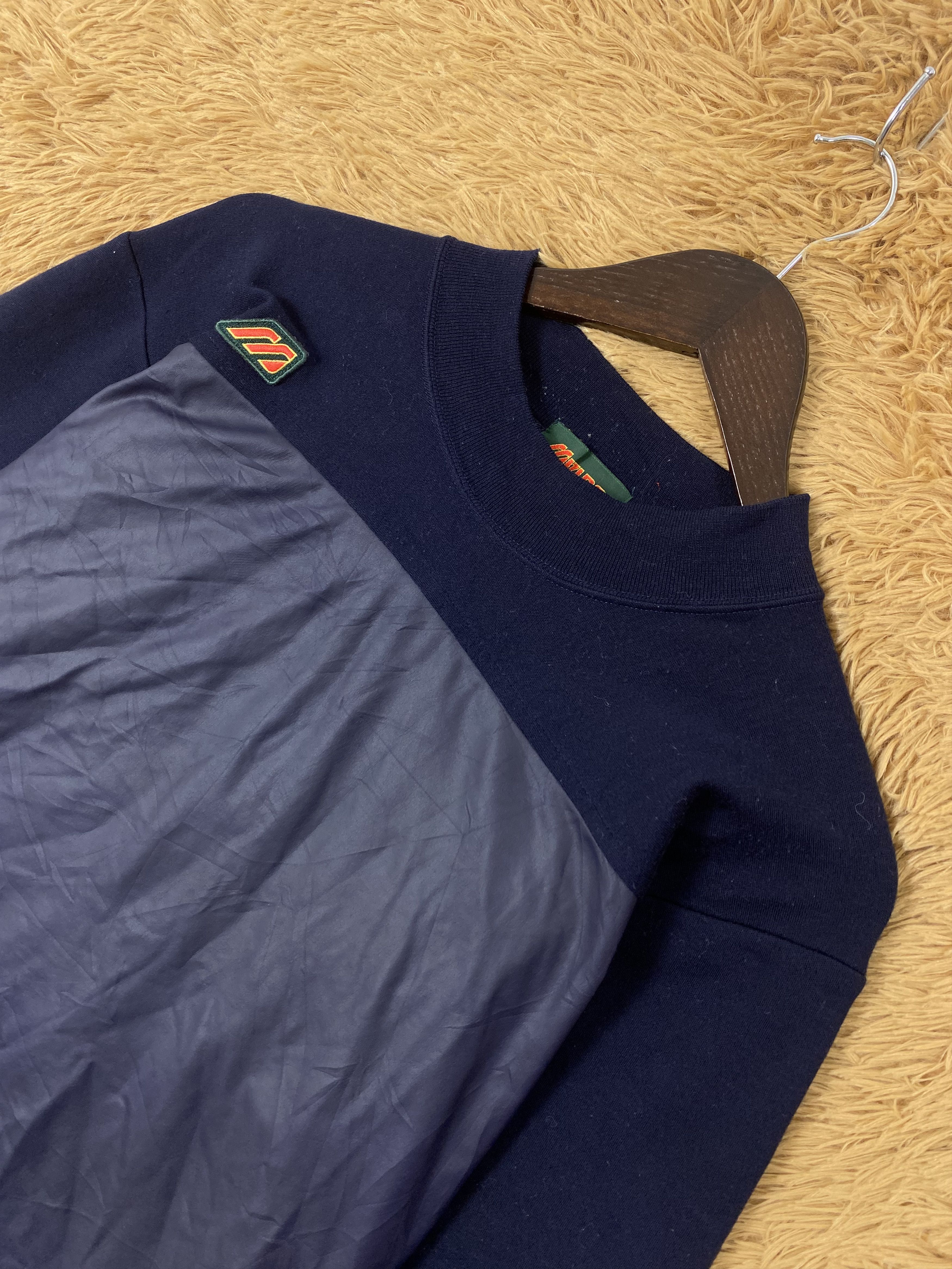 Mizuno Vintage Mizuno Long Sleeve Jersey PJ2492 Size US M / EU 48-50 / 2 - 2 Thumbnail