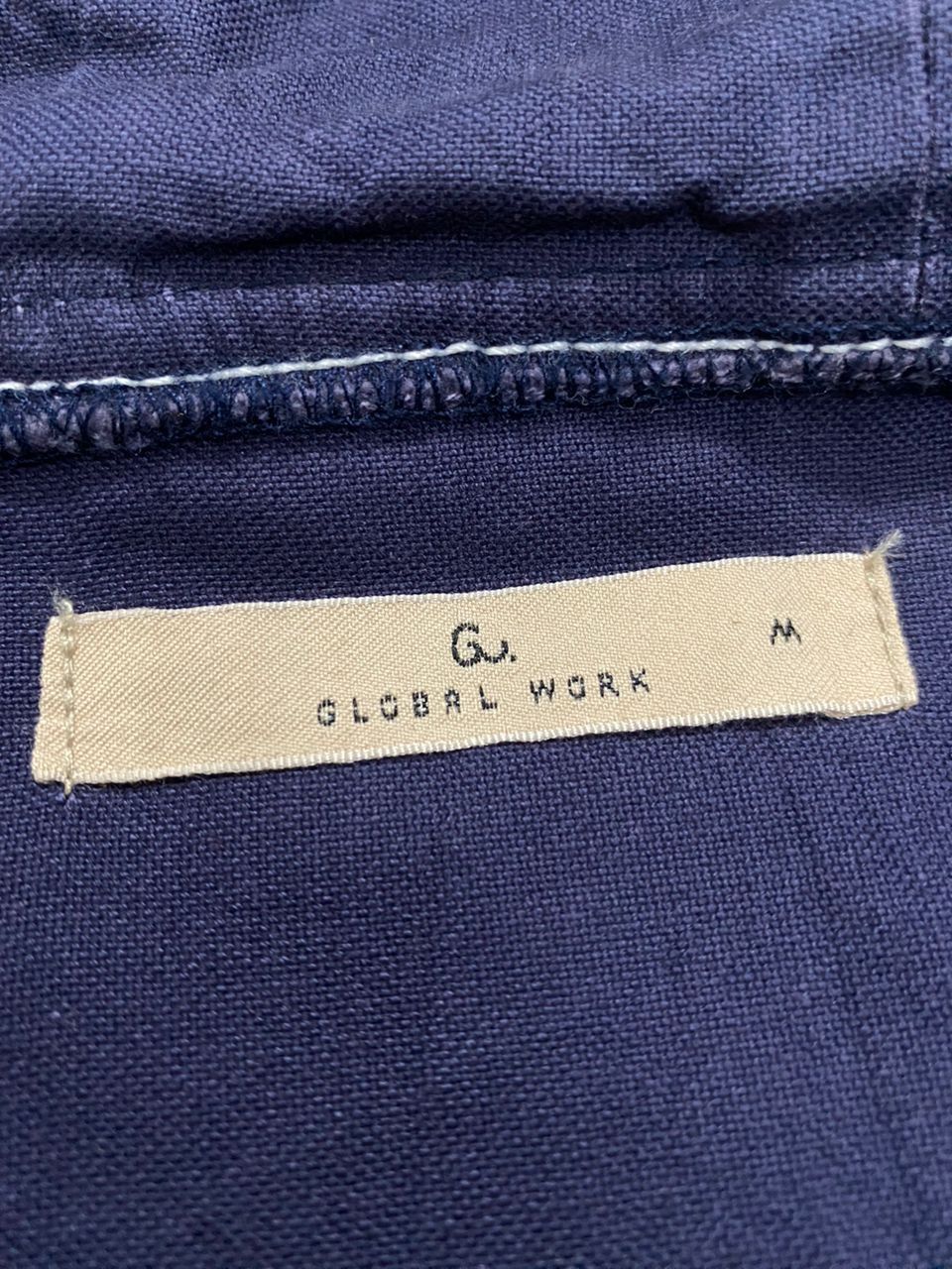 Blue Blue Japan × Buzz Rickson's × Global Work Global Work Duck Canvas Indigo Hooded Jacket Size US M / EU 48-50 / 2 - 9 Thumbnail