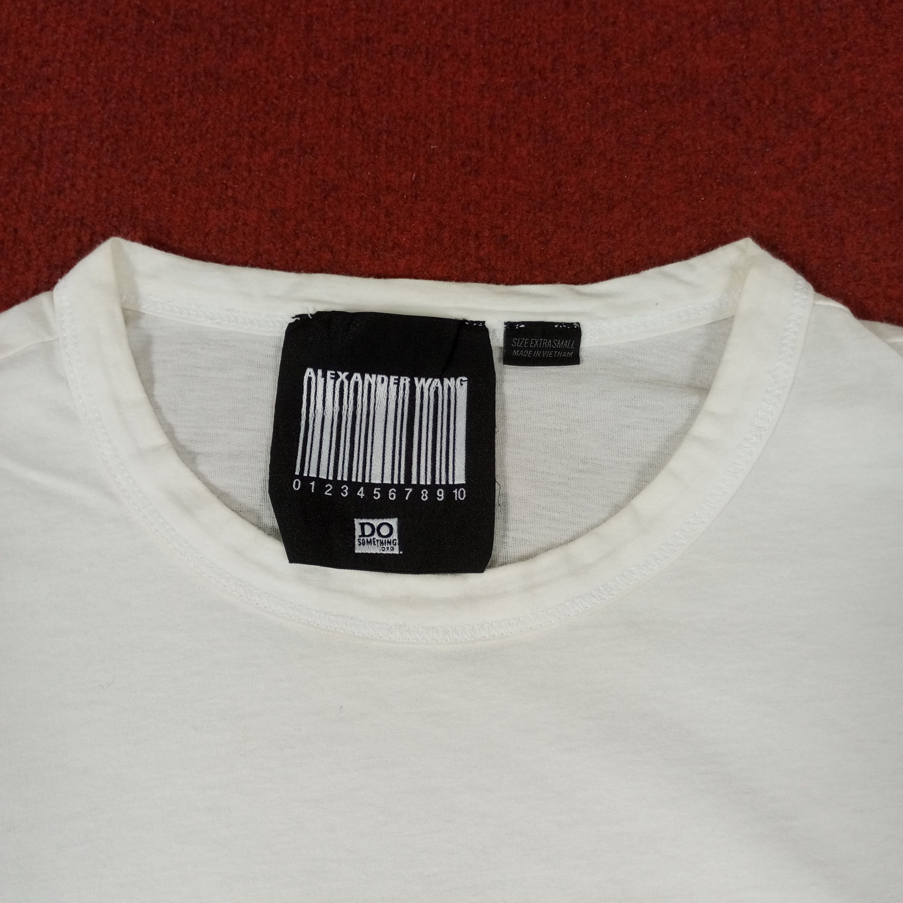 Alexander Wang × Designer × Vintage Alexander Wang Words Design Tshirt Size US S / EU 44-46 / 1 - 5 Thumbnail