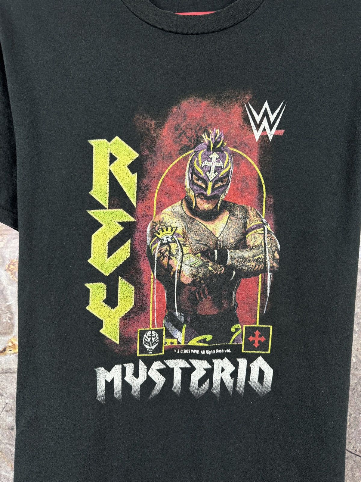 WWE Men’s WWE WWF Rey Mysterio Wrestling Size Small Size US S / EU 44-46 / 1 - 5 Thumbnail