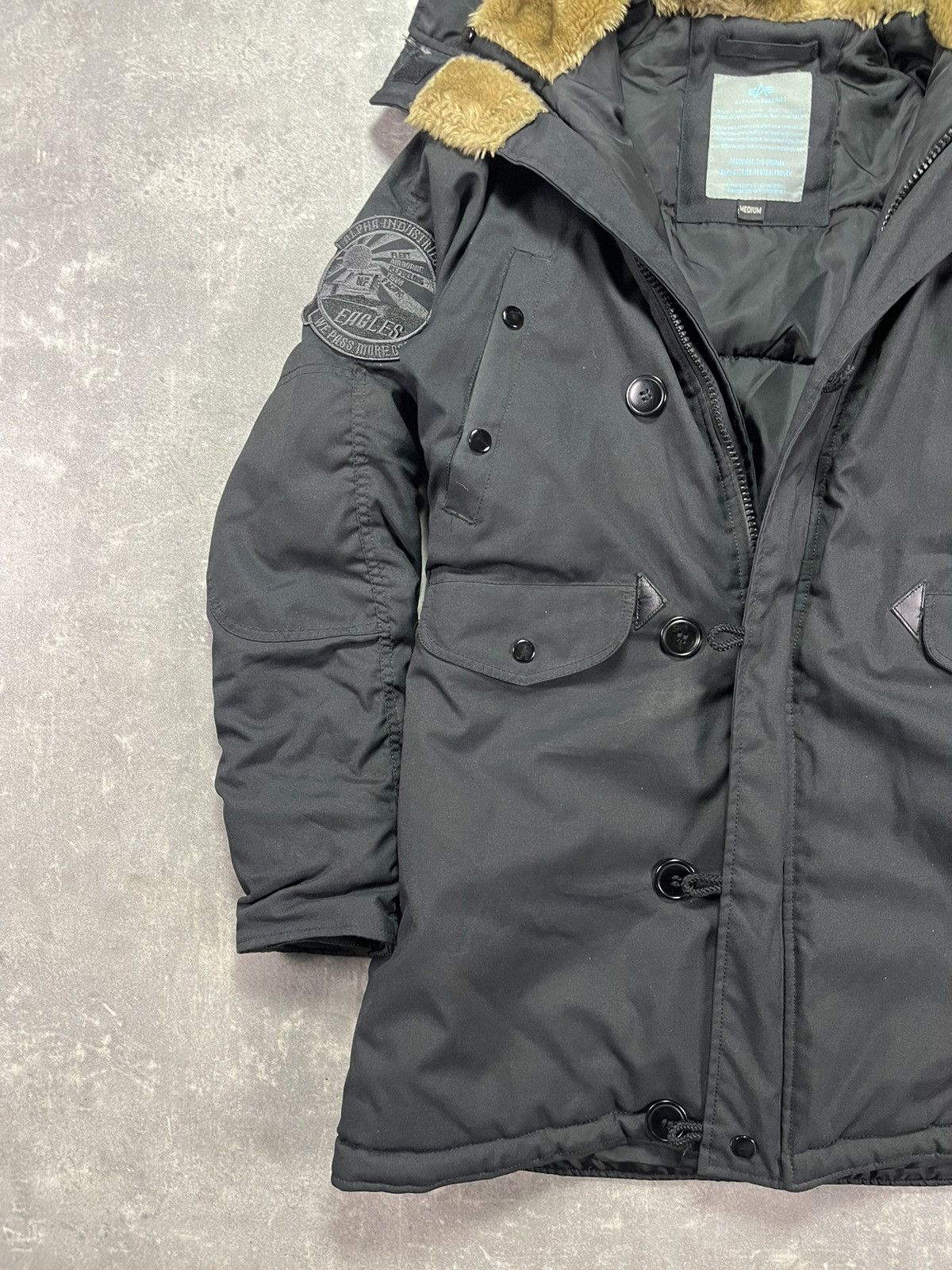 Alpha Industries Alpha Industries N-3B Parka Coat Jacket M Military Rare Size M / US 6-8 / IT 42-44 - 3 Thumbnail