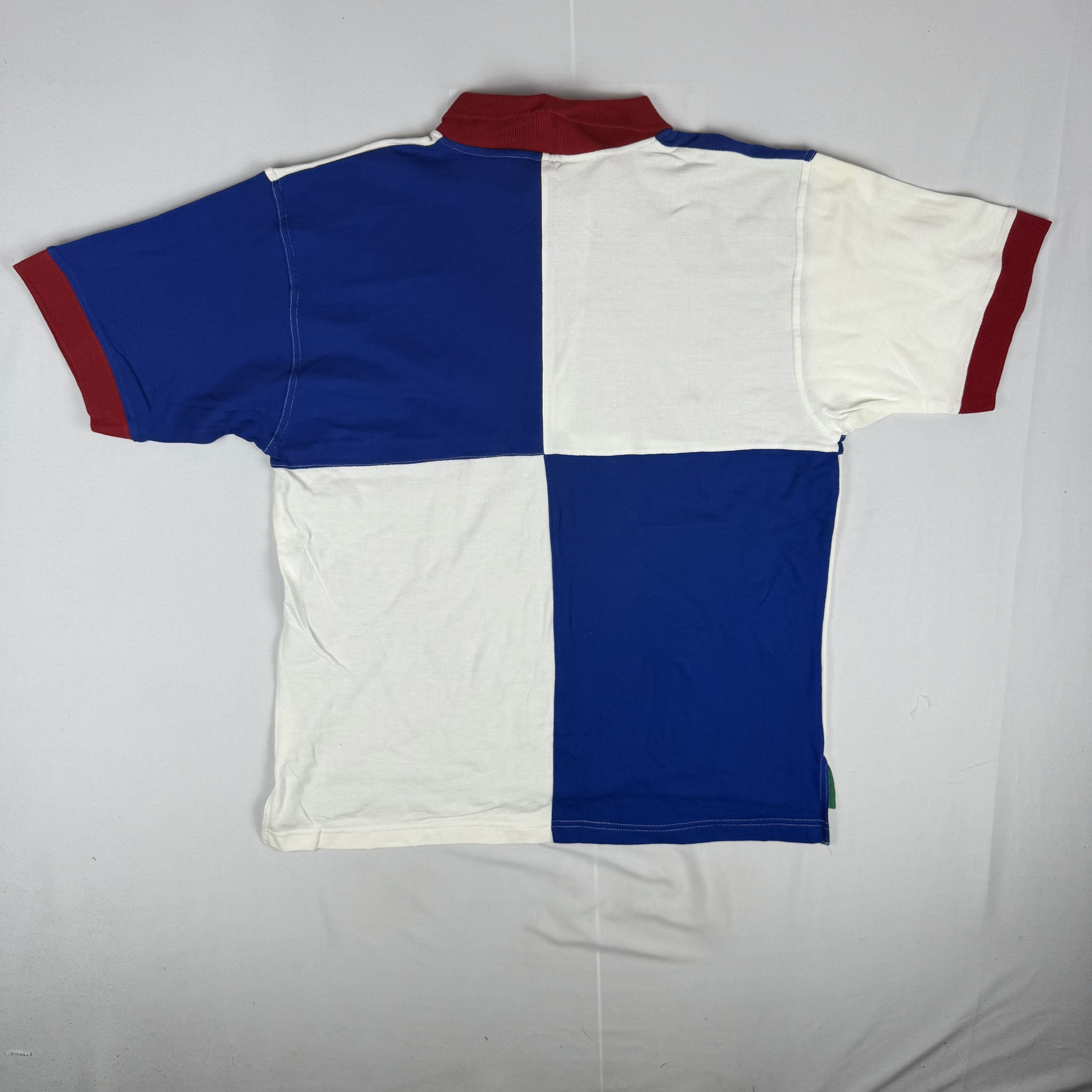 Mickey Unlimited Mickey Unlimited 90s Donald Duck Colorblock Polo L Size US L / EU 52-54 / 3 - 4 Thumbnail