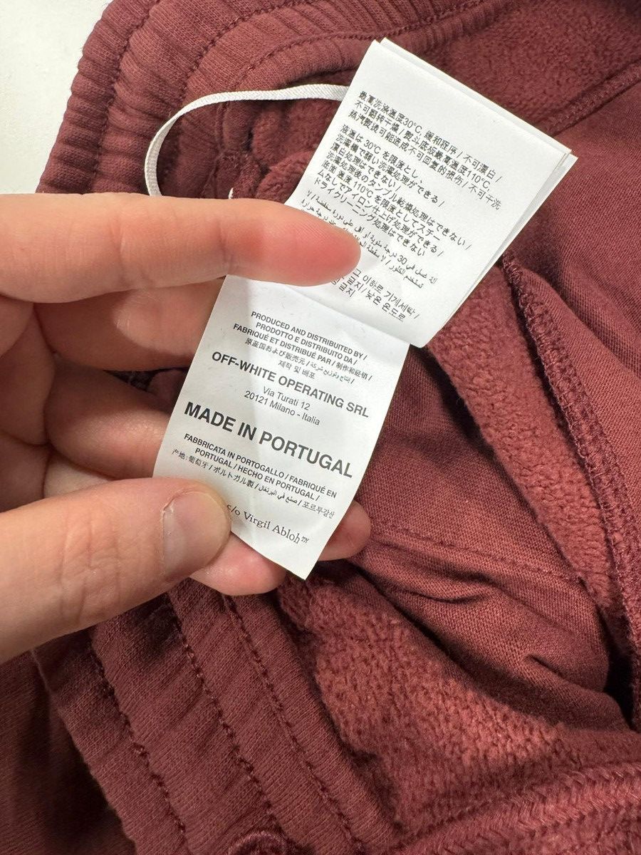 Off-White Off-white Logo Sweatshorts NEW 700$ Size US 34 / EU 50 - 7 Thumbnail